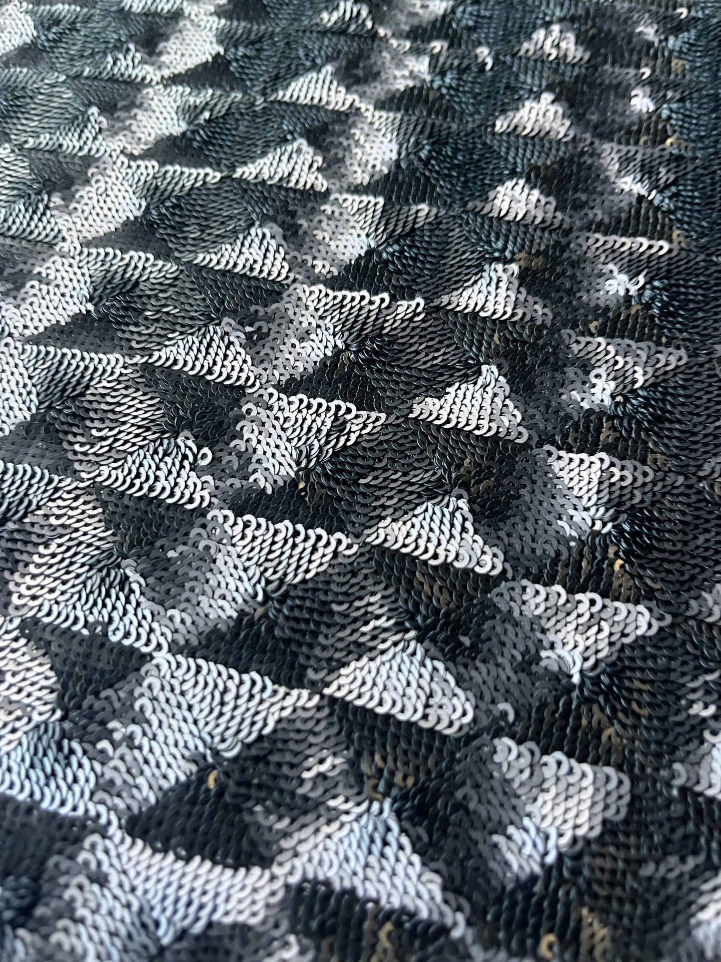 ATHENA 038 fancy mesh sequins black