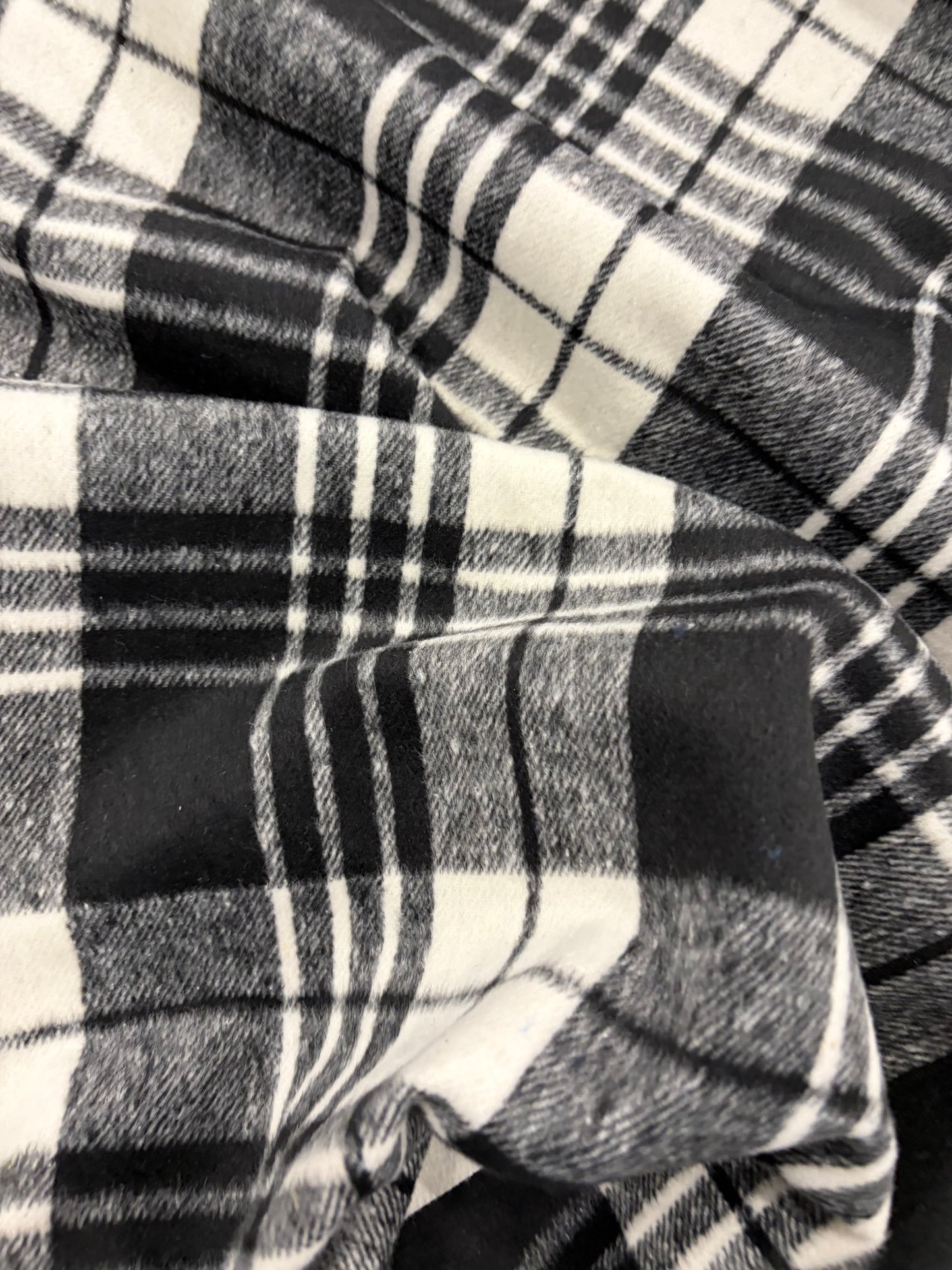 WONKA 006 checkered coat fabric