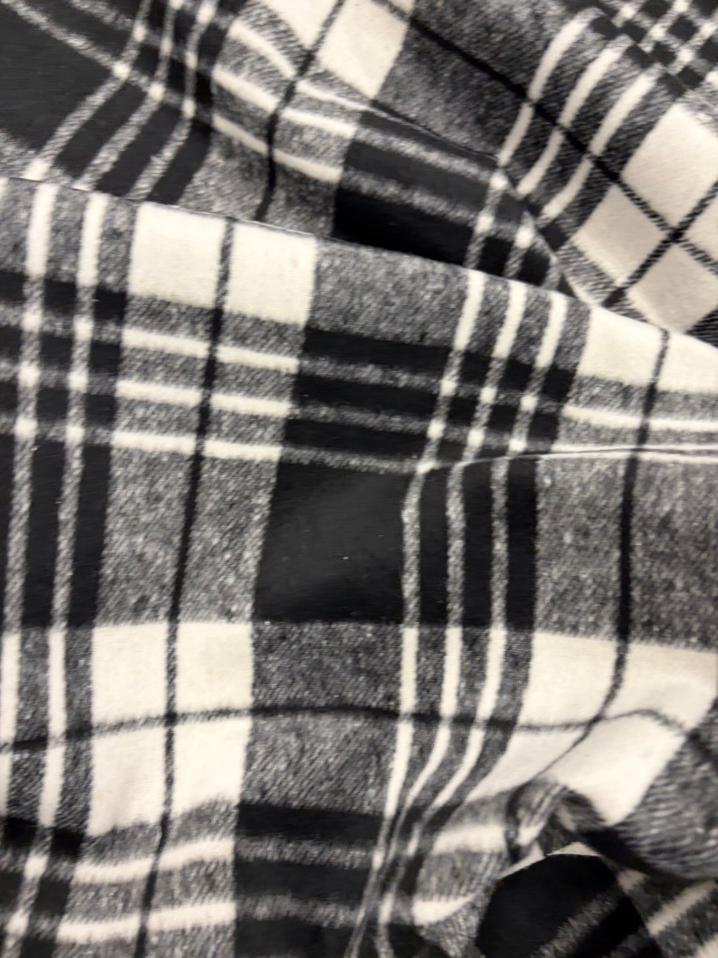 WONKA 006 checkered coat fabric
