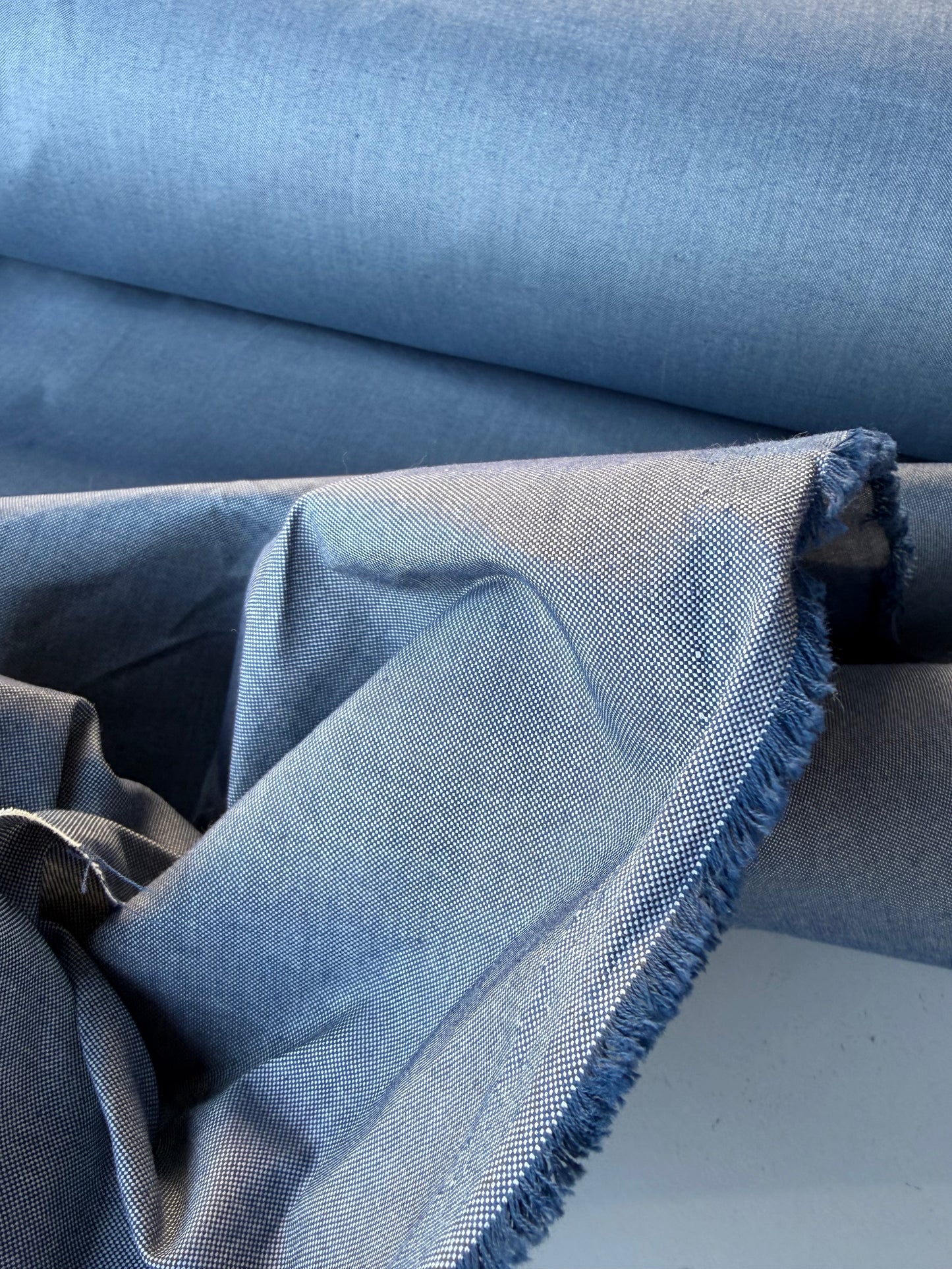 HARVEST SEASON 008 midweight raw denim canvas weave