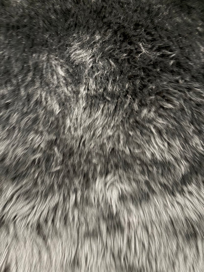 WONKA 008 black hairy fabric