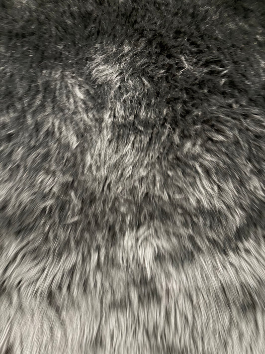WONKA 008 black hairy fabric