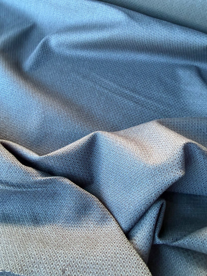 HARVEST SEASON 009 navy structured cotton stretch