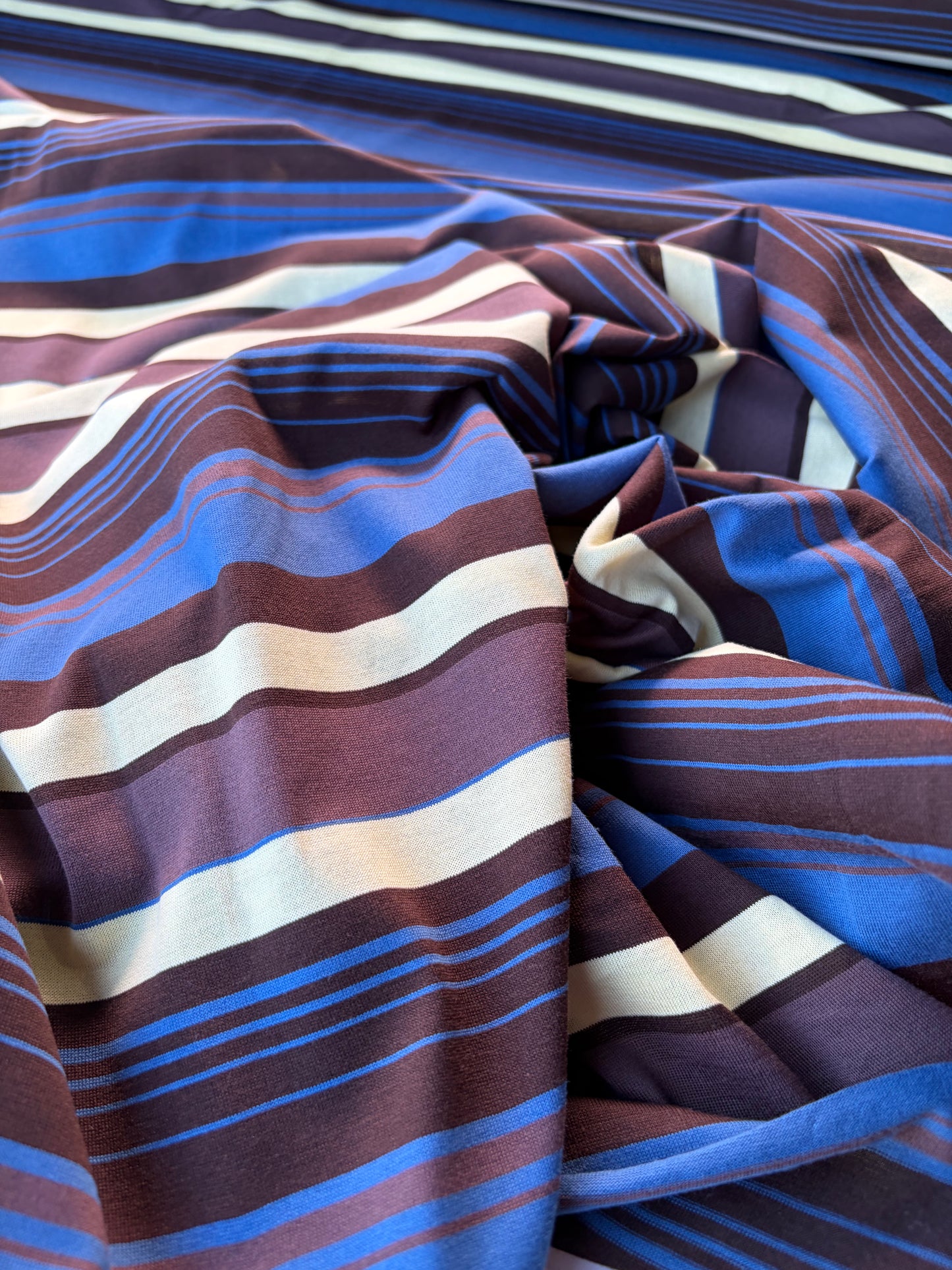GERMAIN 005 viscose jersey stripes