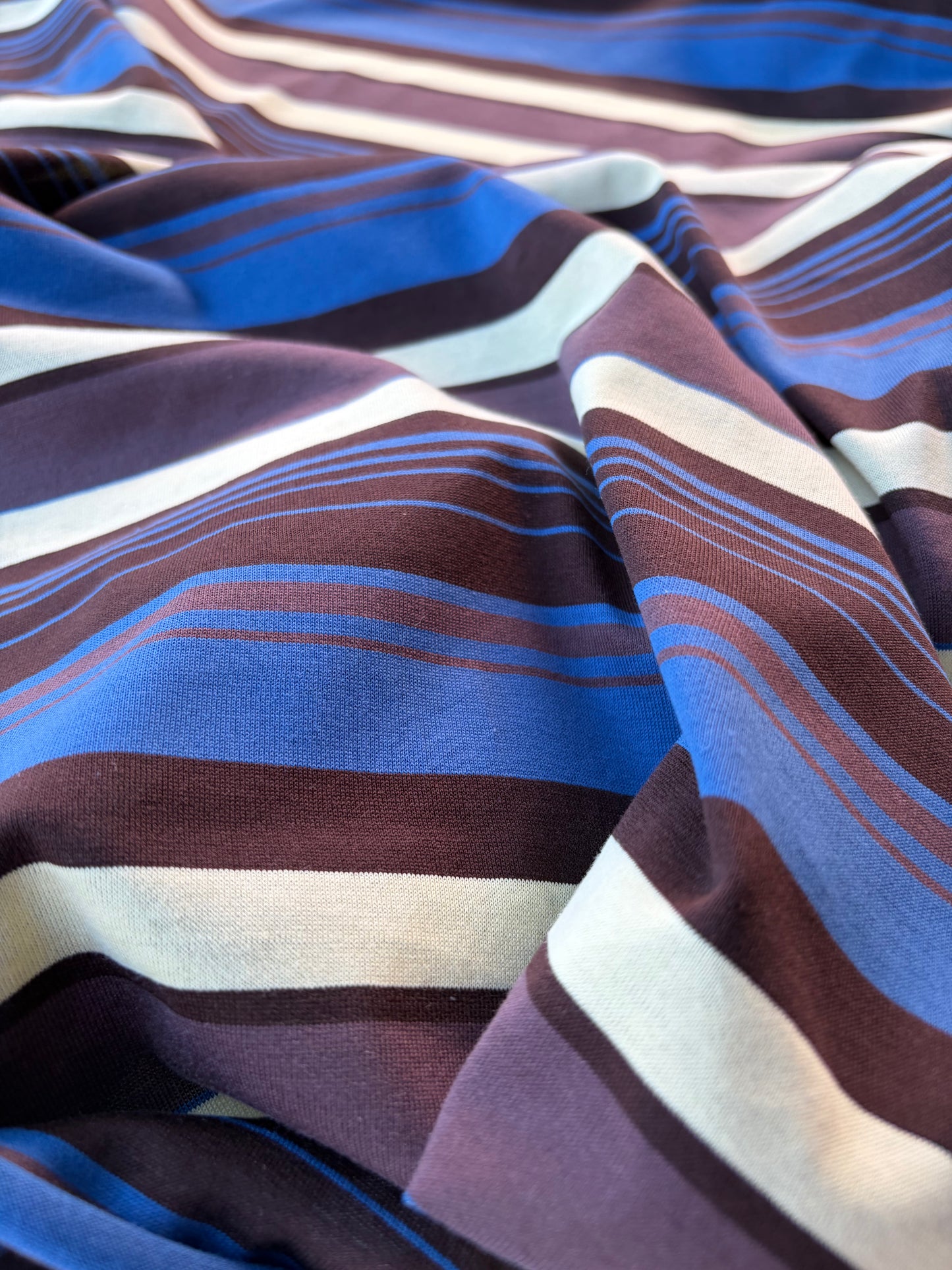 GERMAIN 005 viscose jersey stripes
