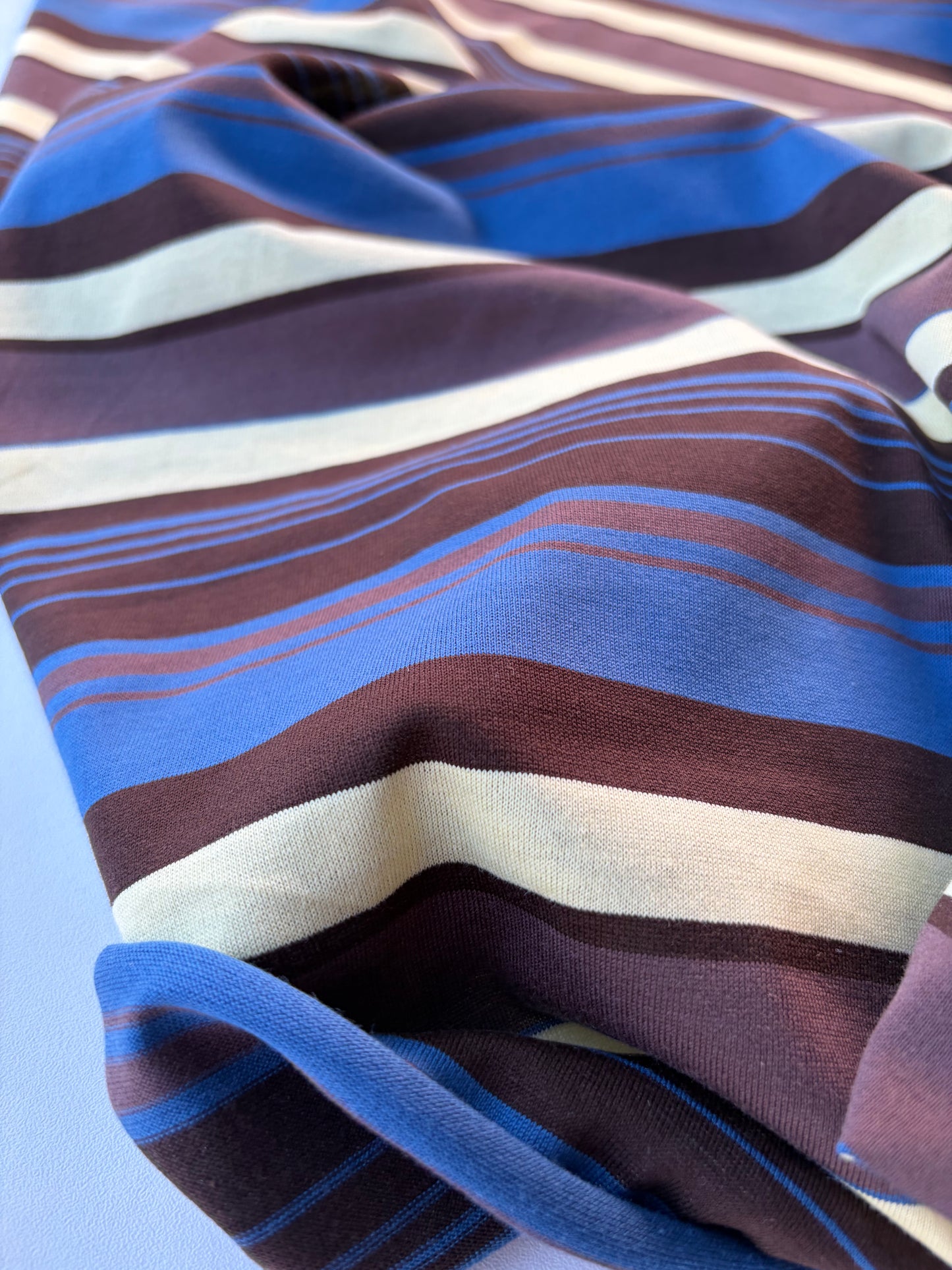 GERMAIN 005 viscose jersey stripes