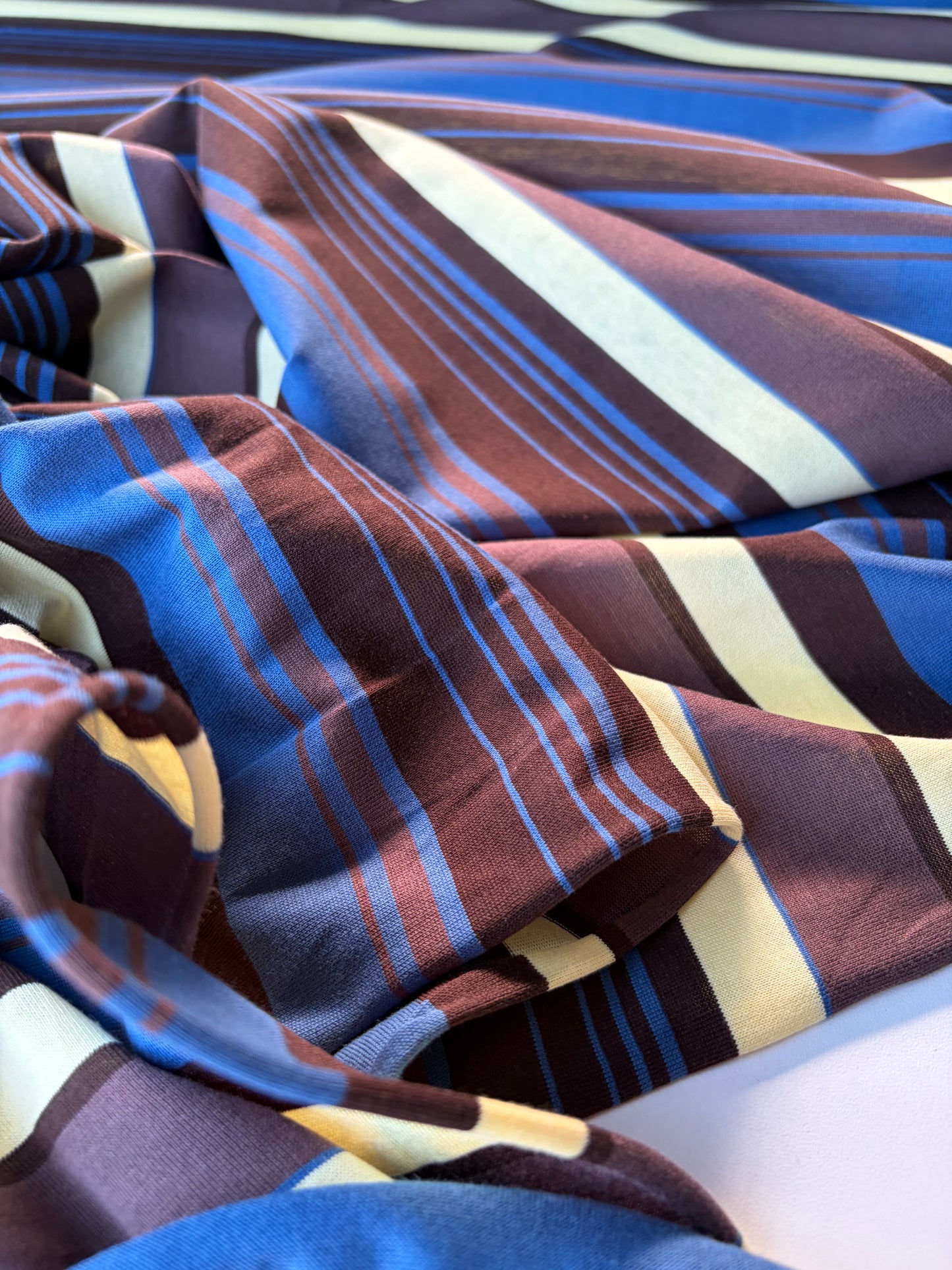 GERMAIN 005 viscose jersey stripes