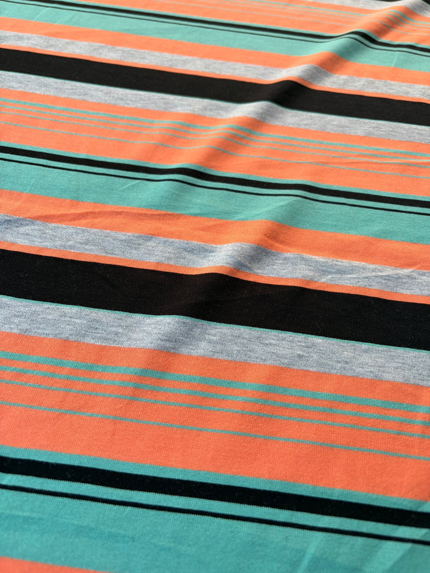 GERMAIN 006 viscose jersey stripes