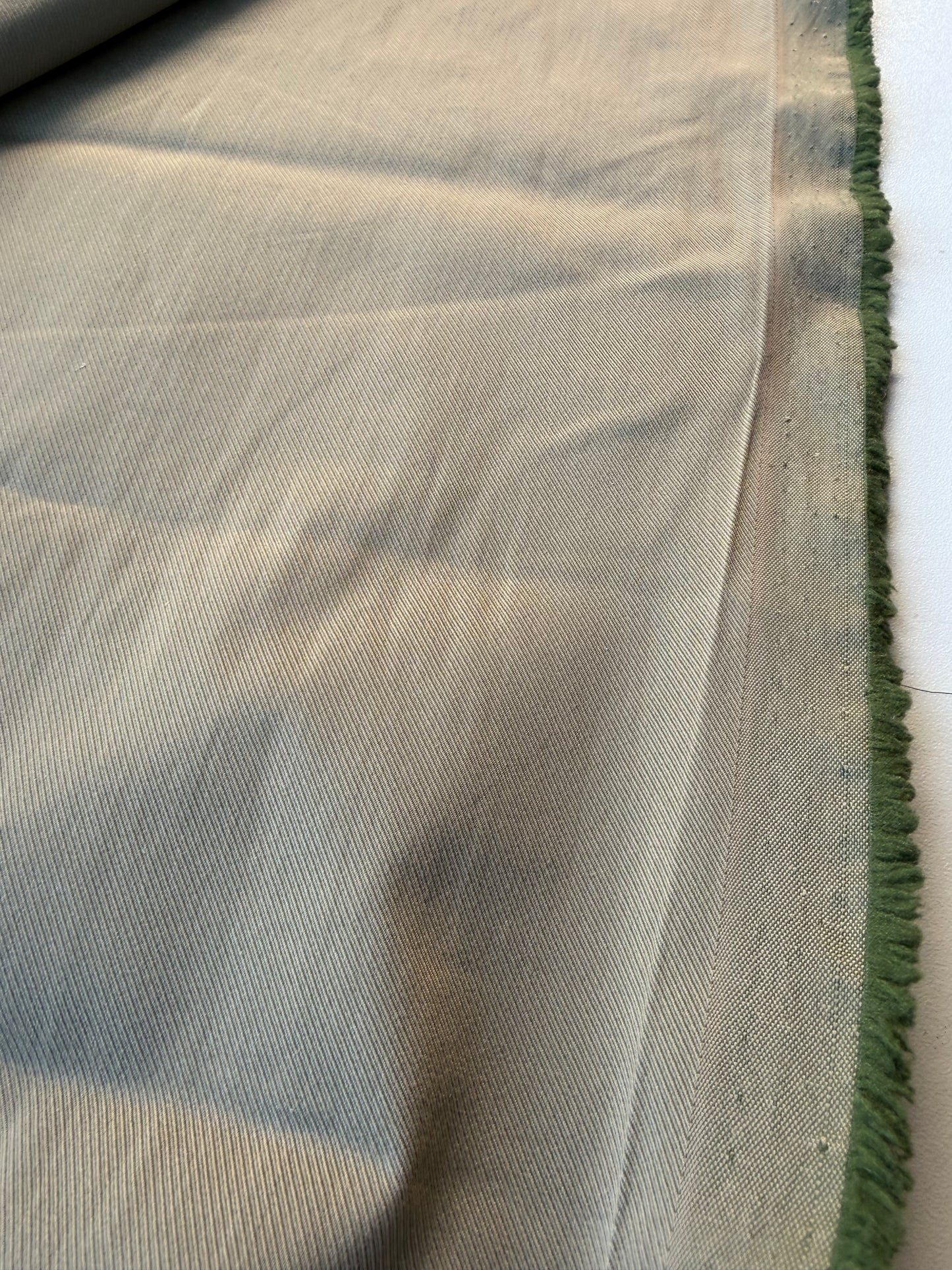 GERMAIN 007 bis broken twill cotton polyamide khaky
