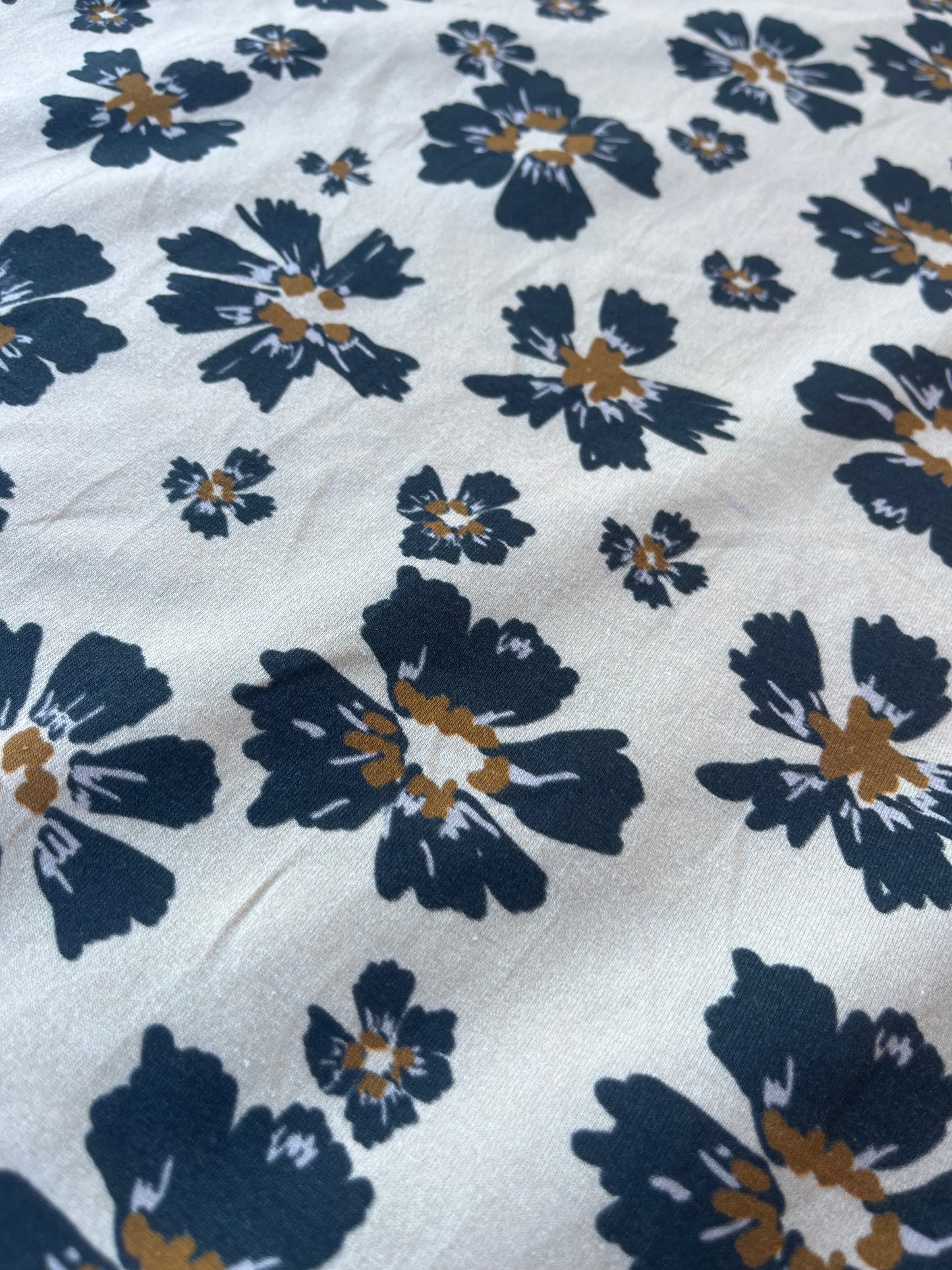 ATHENA 045 jersey full lycra doodle flowers