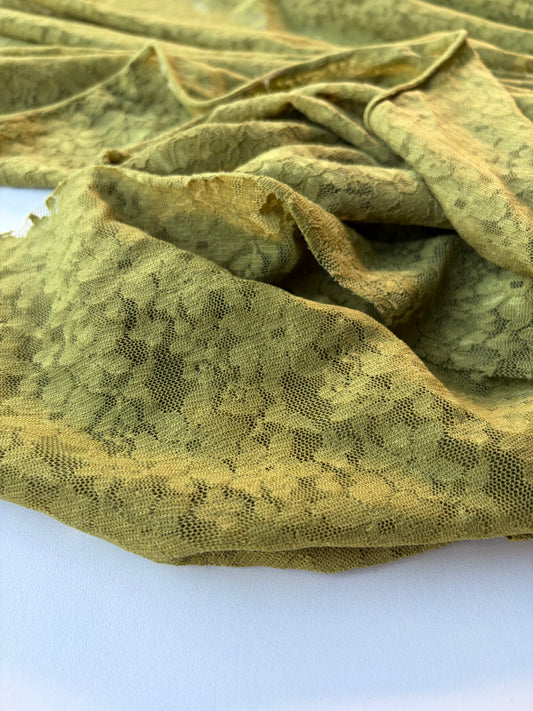 GERMAIN 008 jersey lace olive green