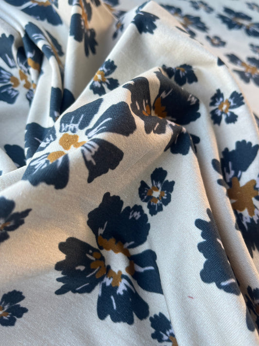 ATHENA 045 jersey full lycra doodle flowers