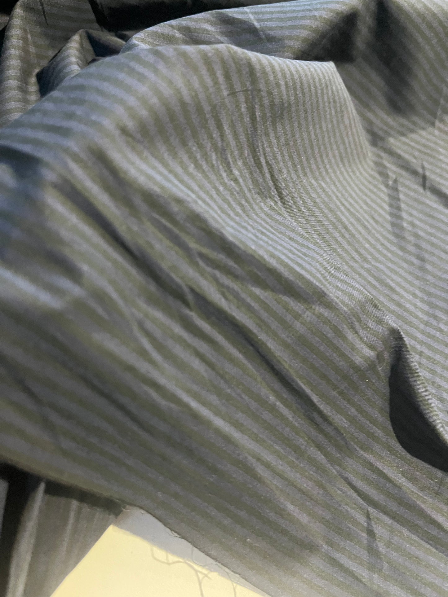 XII 050  Canclini cotton stripe navy/black