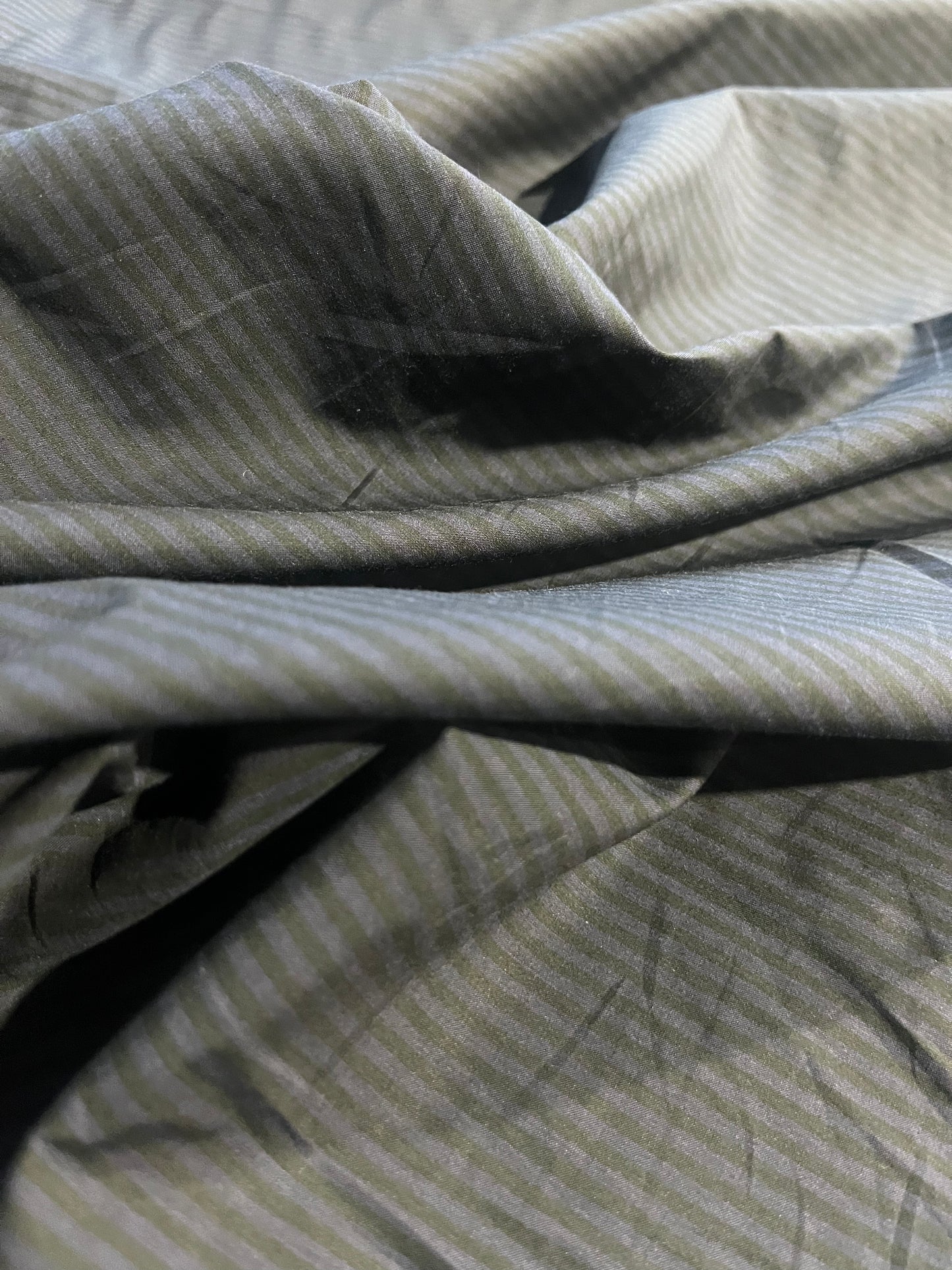 XII 050  Canclini cotton stripe navy/black