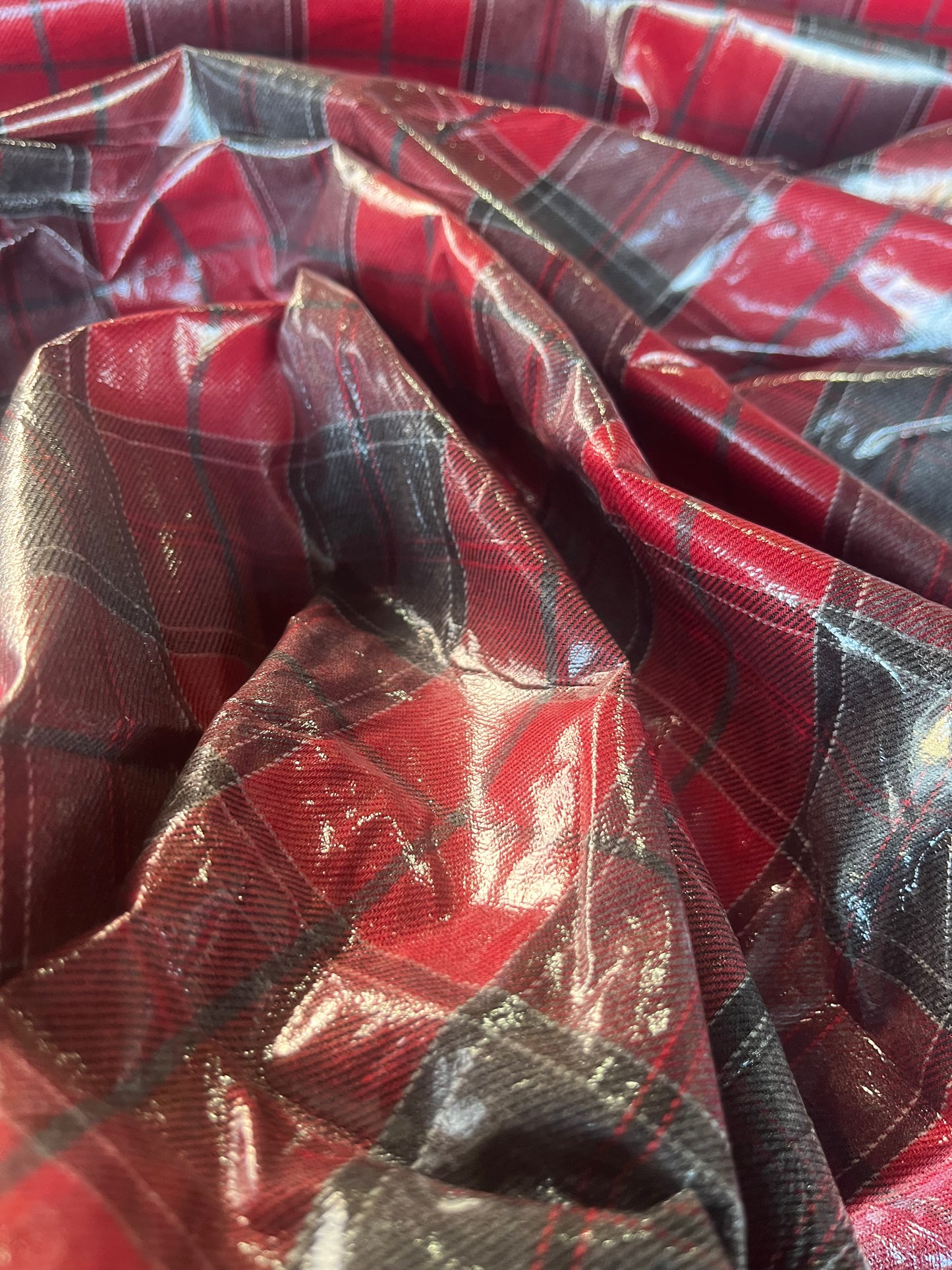 JOSEPHA 007 coated cotton check