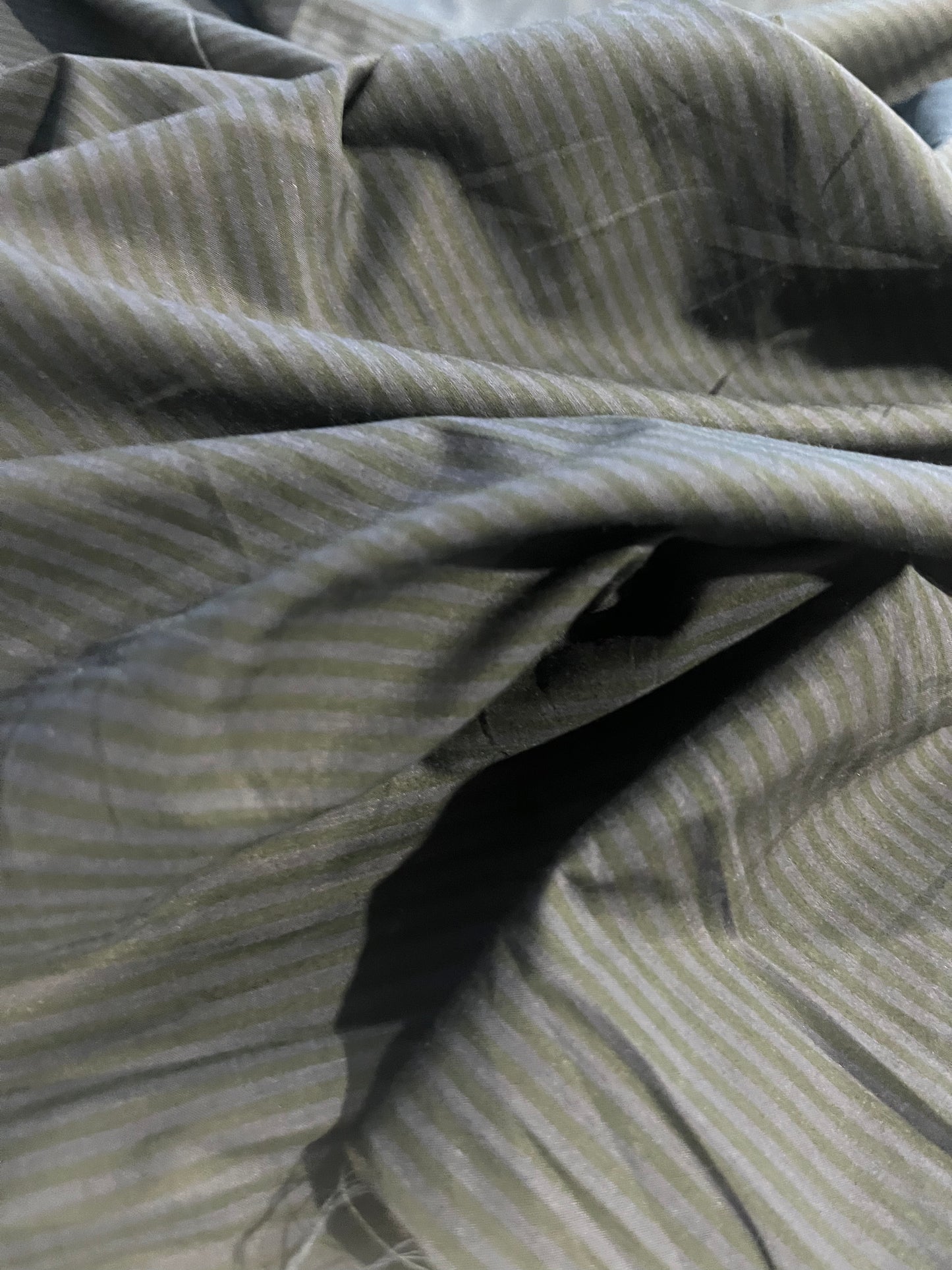 XII 050  Canclini cotton stripe navy/black