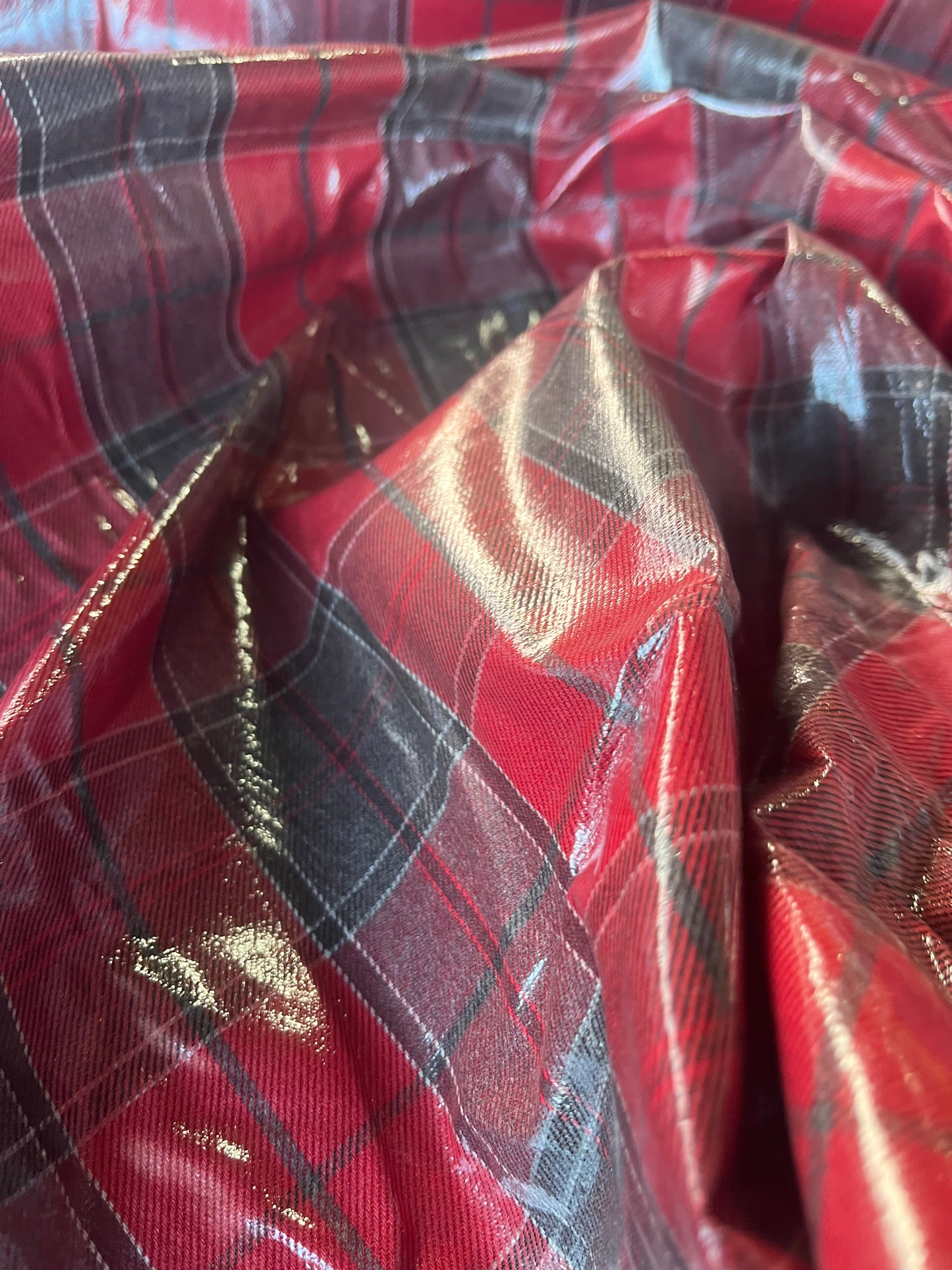 JOSEPHA 007 coated cotton check