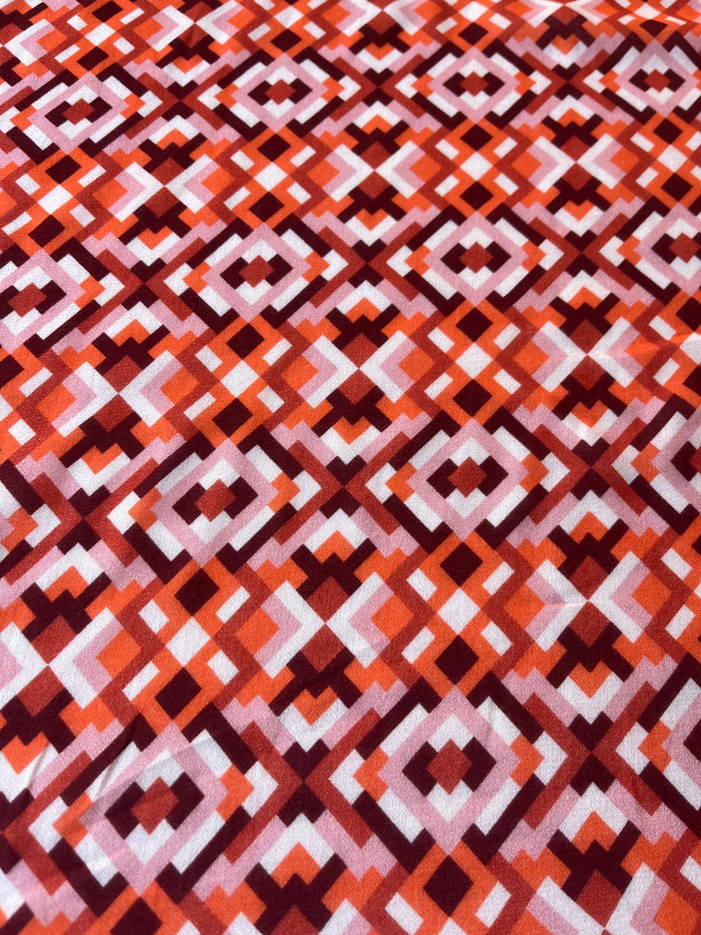 ATHENA 047 cotton voile geometrical kaleidoscope