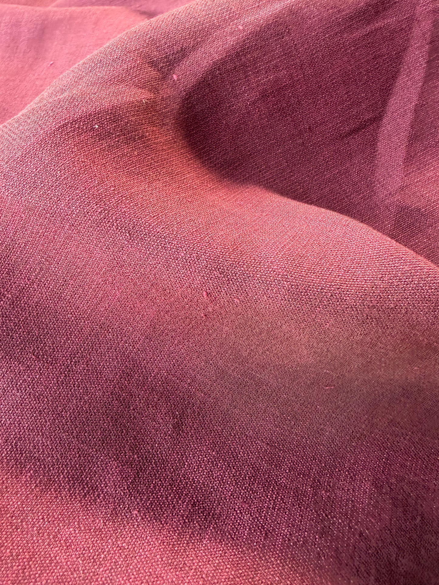 HARVEST SEASON 018 burgundy linen