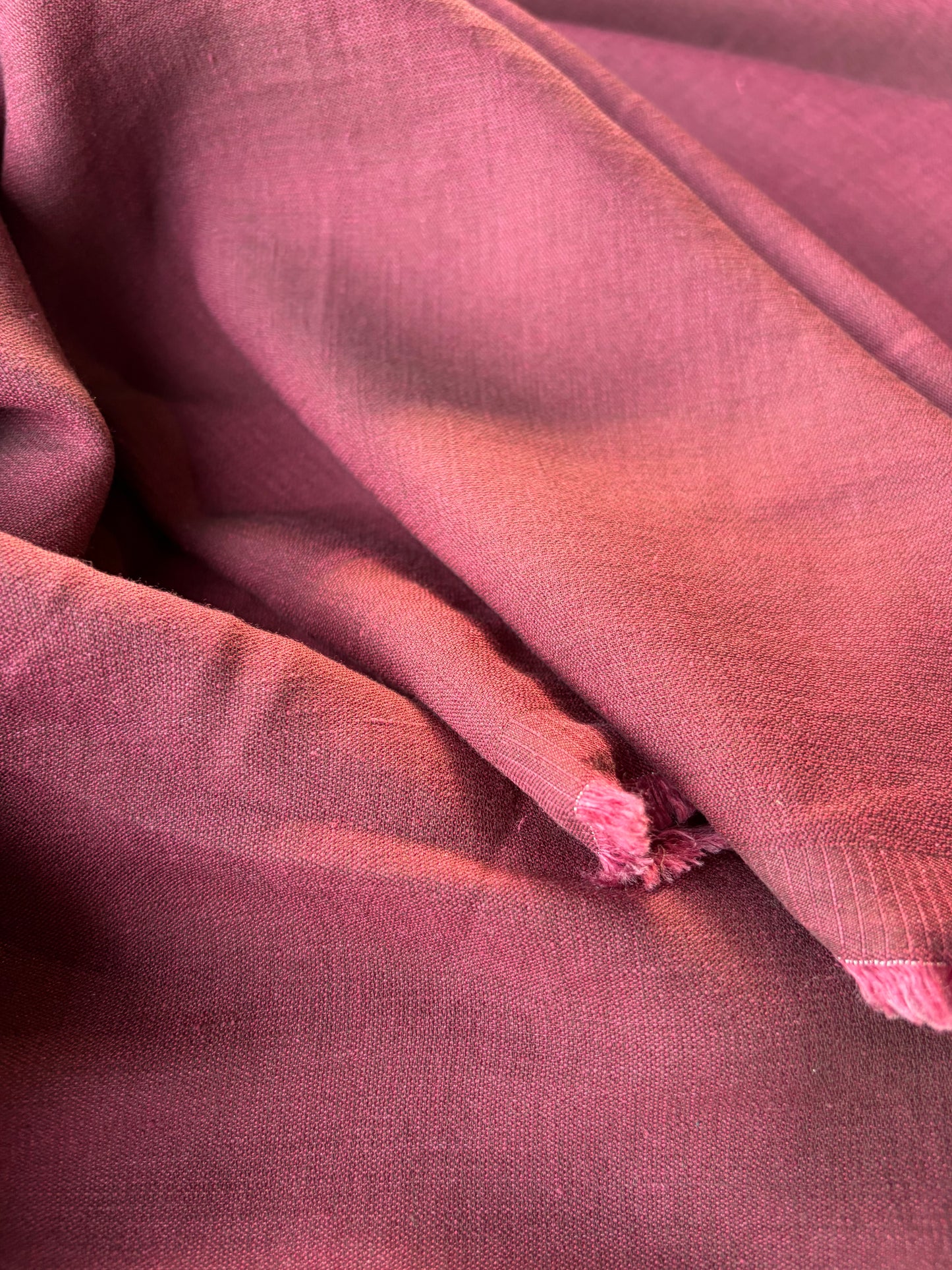 HARVEST SEASON 018 burgundy linen