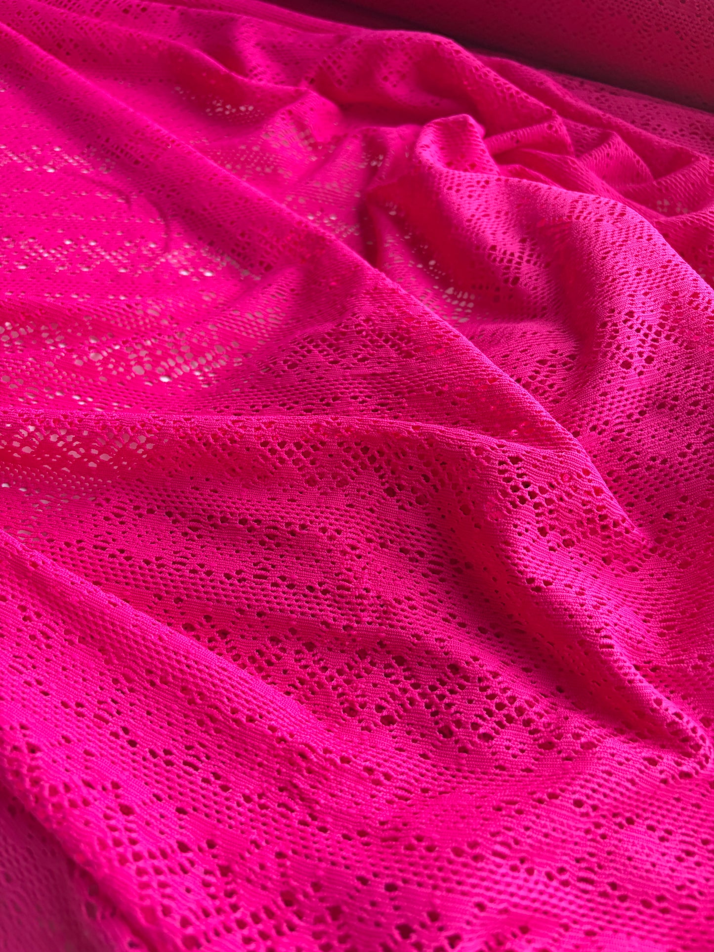 ERICA 038 cotton jersey lace fuchsia