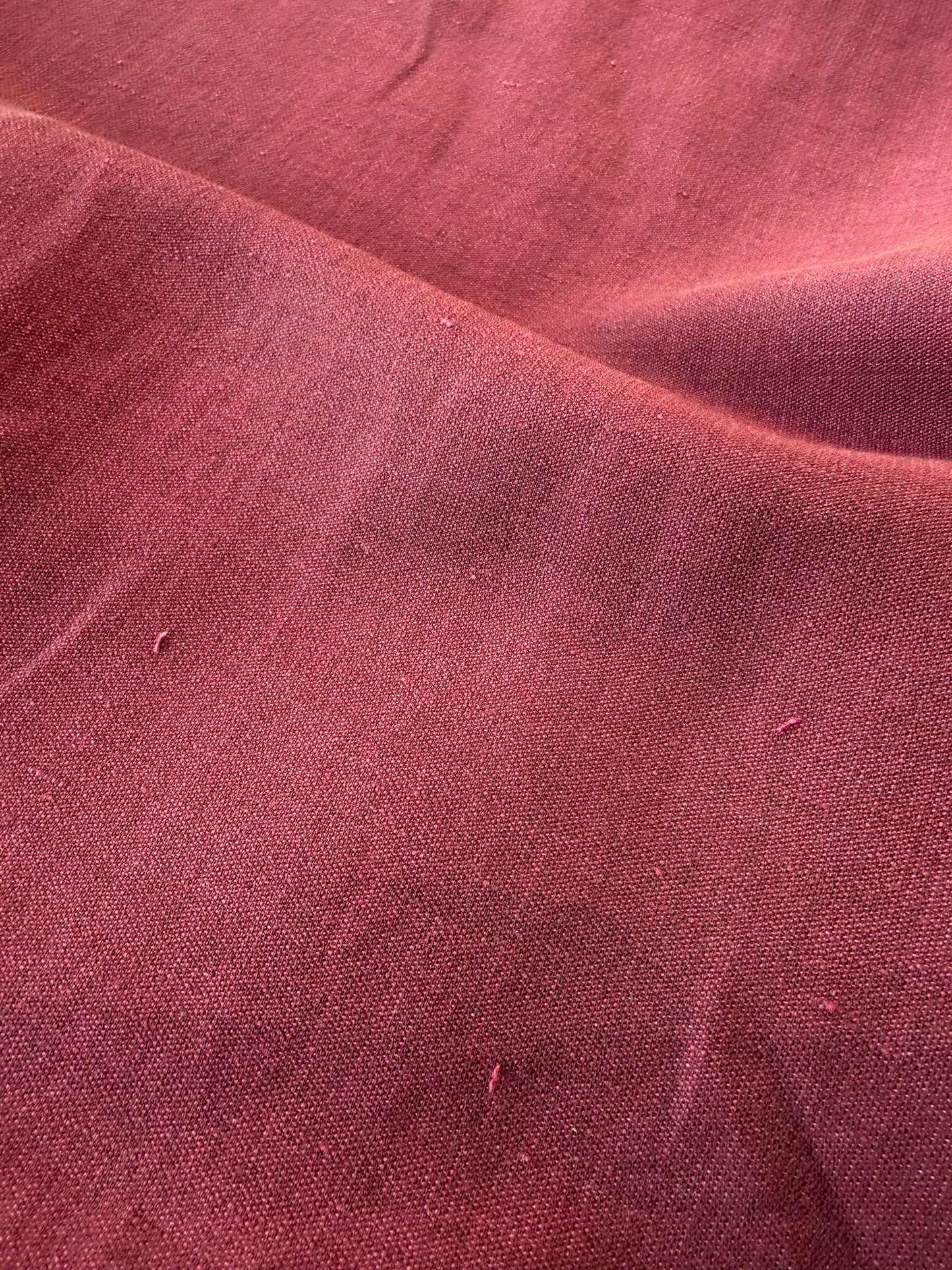 HARVEST SEASON 018 burgundy linen