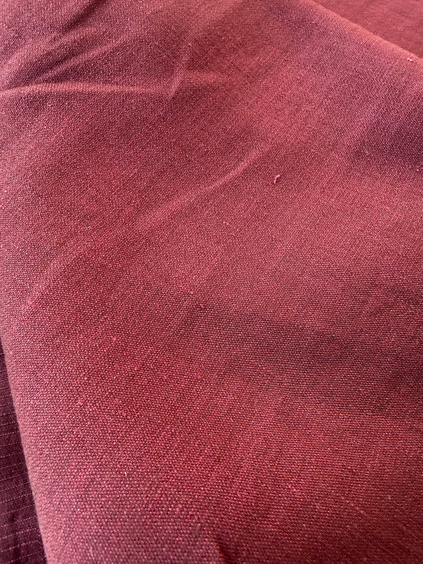 HARVEST SEASON 018 burgundy linen