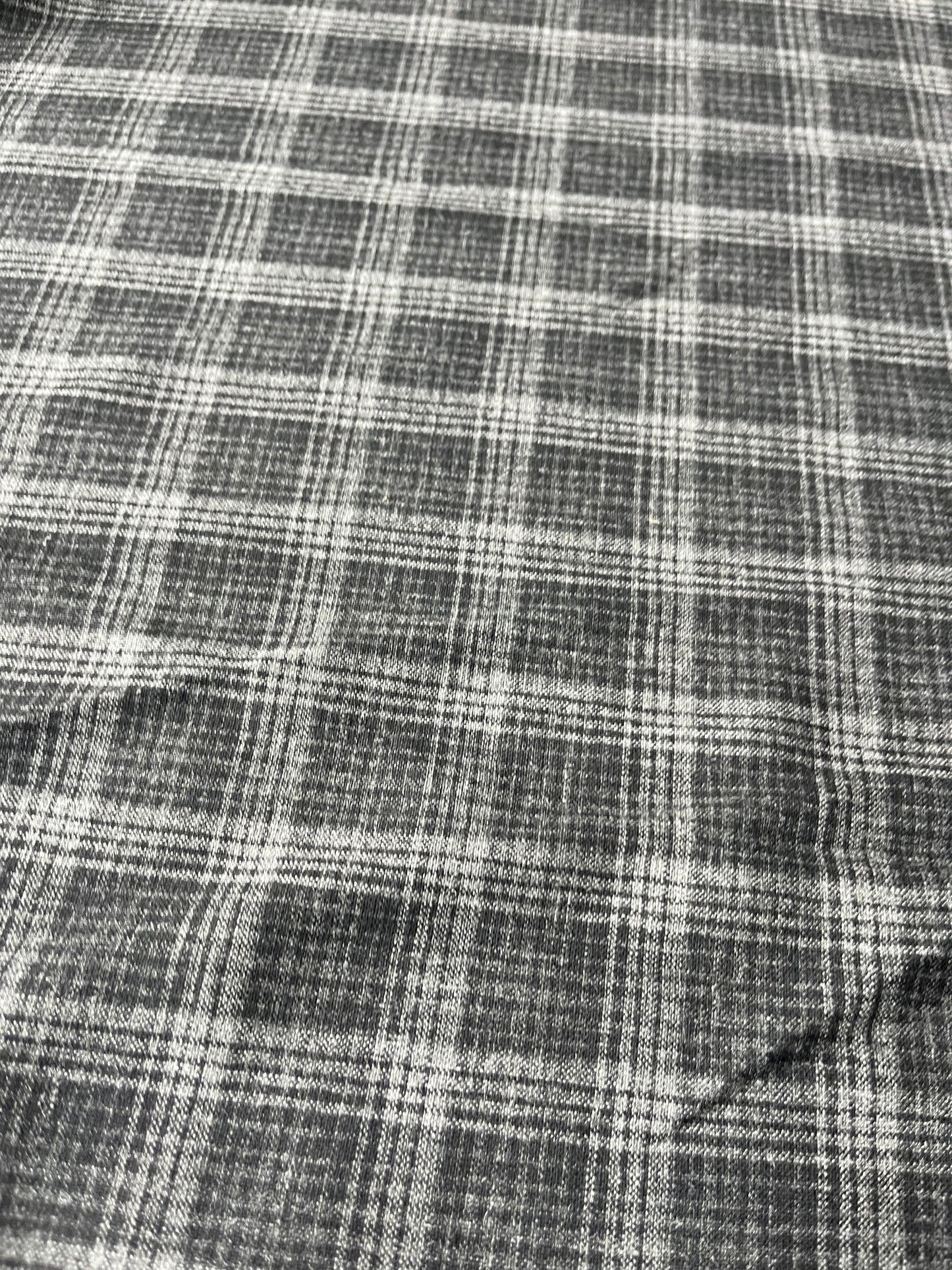 JUNO 001 Drap de lainestretch grey check