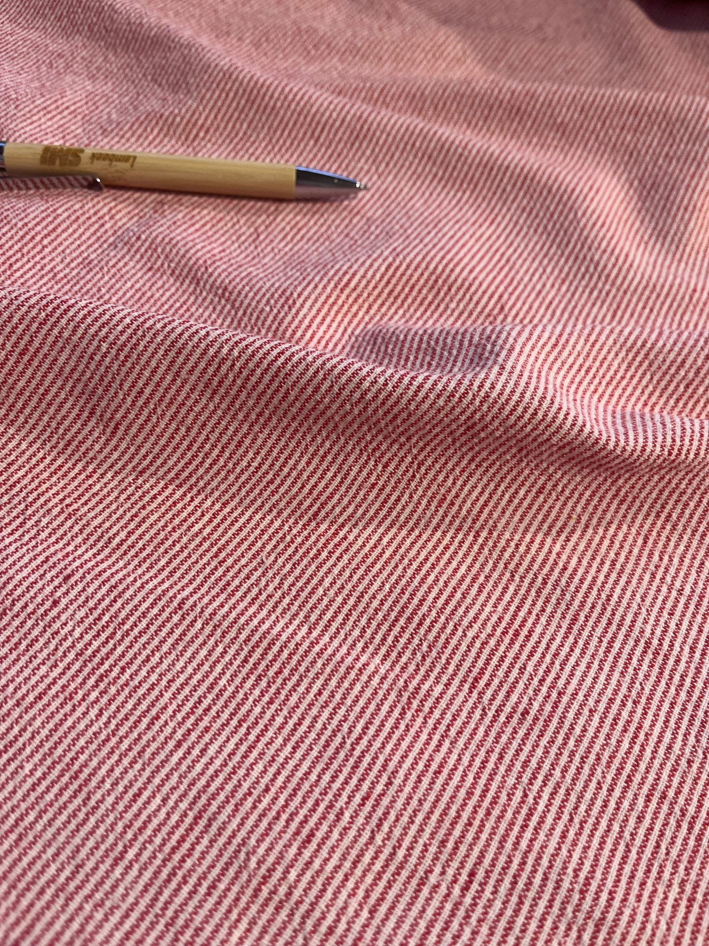 XII 057 Canclini oxford stripe red/indigo