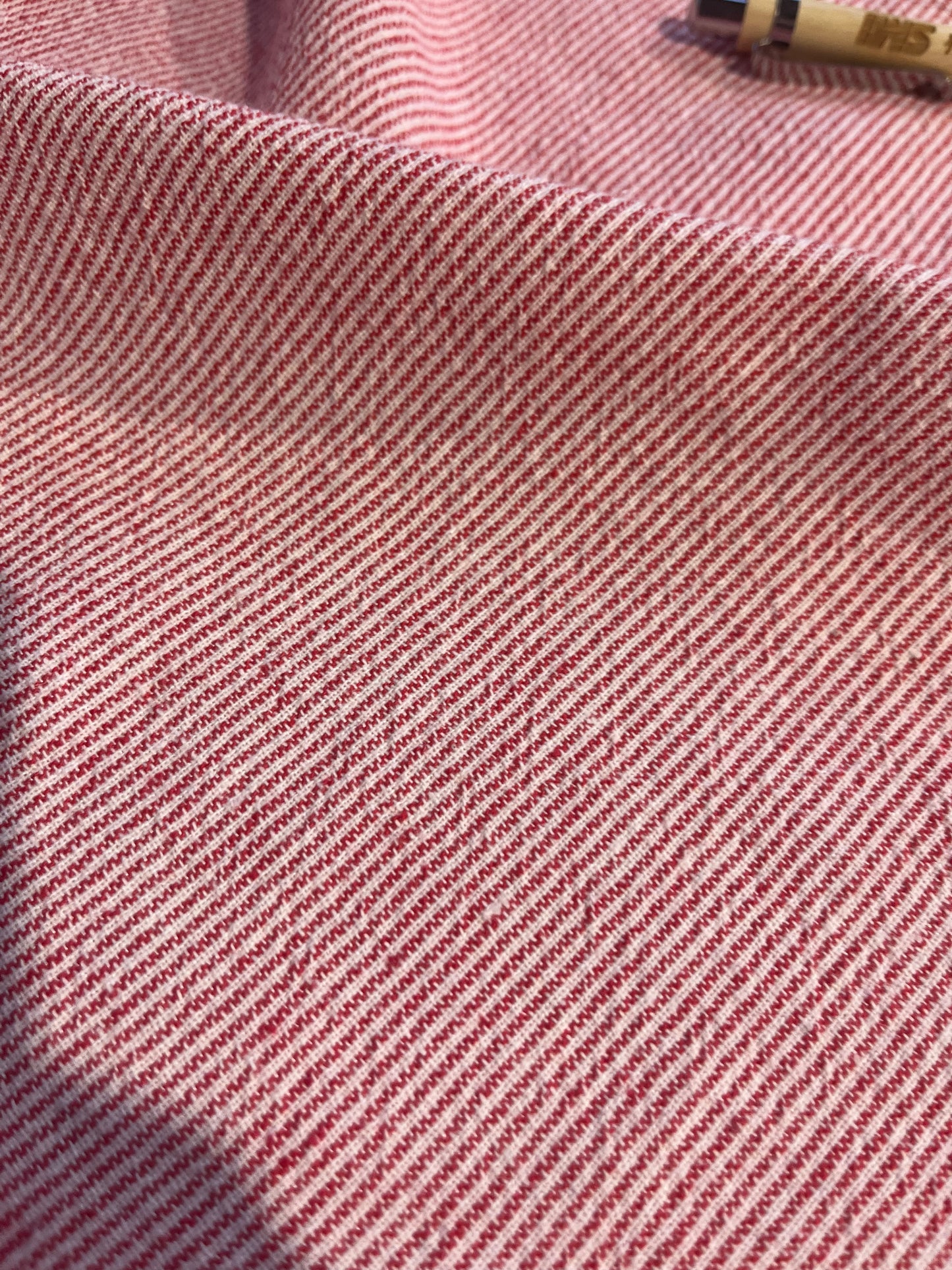 XII 057 Canclini oxford stripe red/indigo