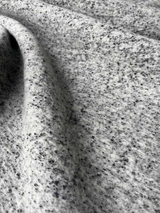 tweed bouclette grey