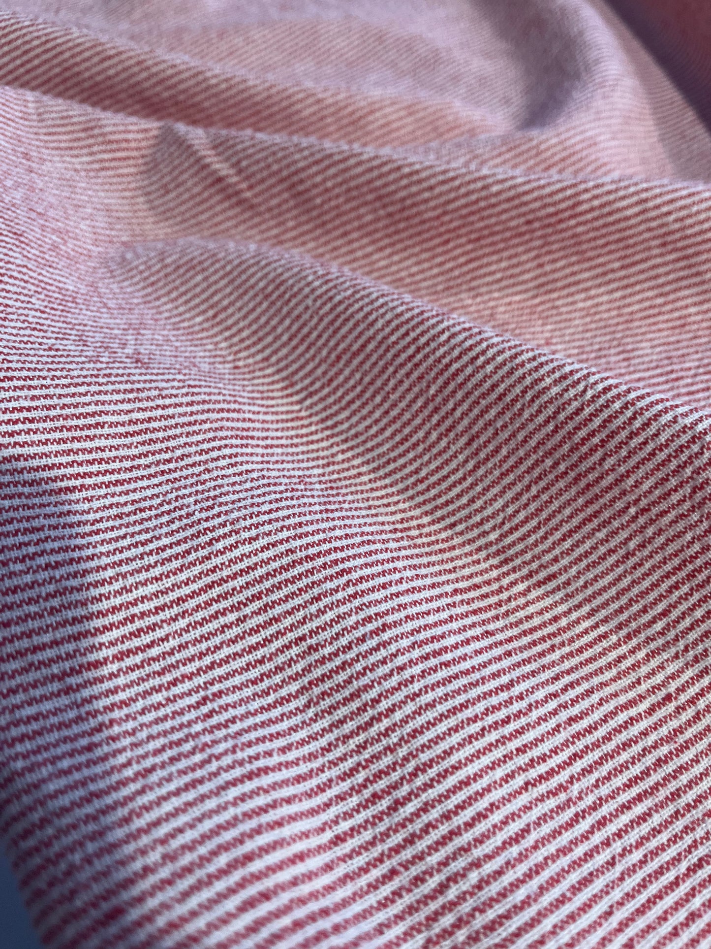 XII 057 Canclini oxford stripe red/indigo