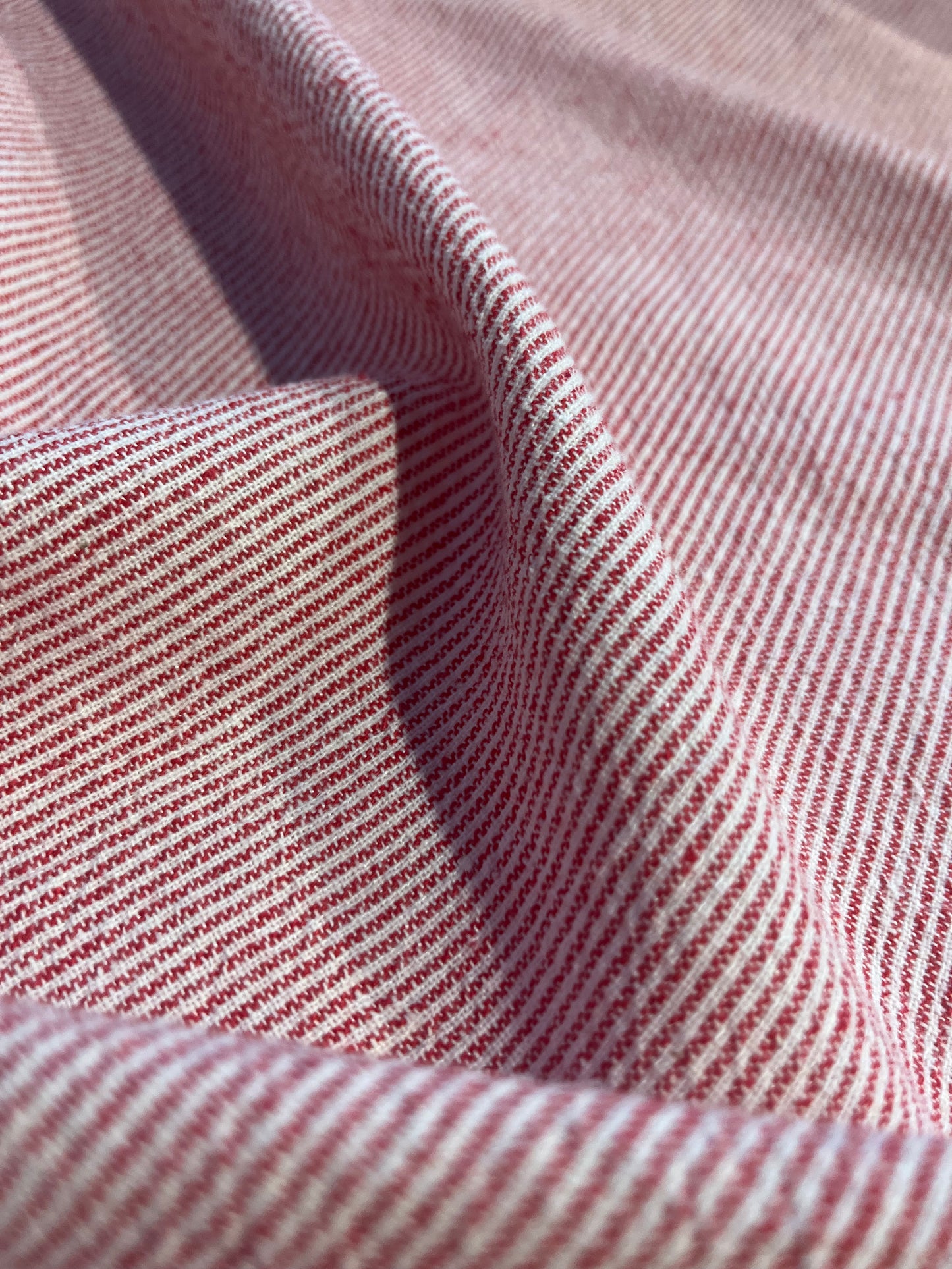 XII 057 Canclini oxford stripe red/indigo