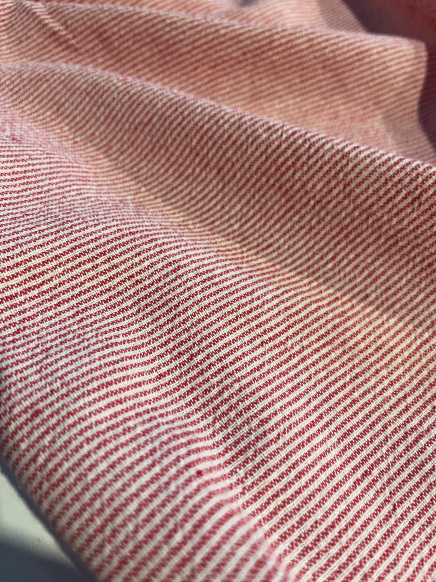 XII 057 Canclini oxford stripe red/indigo