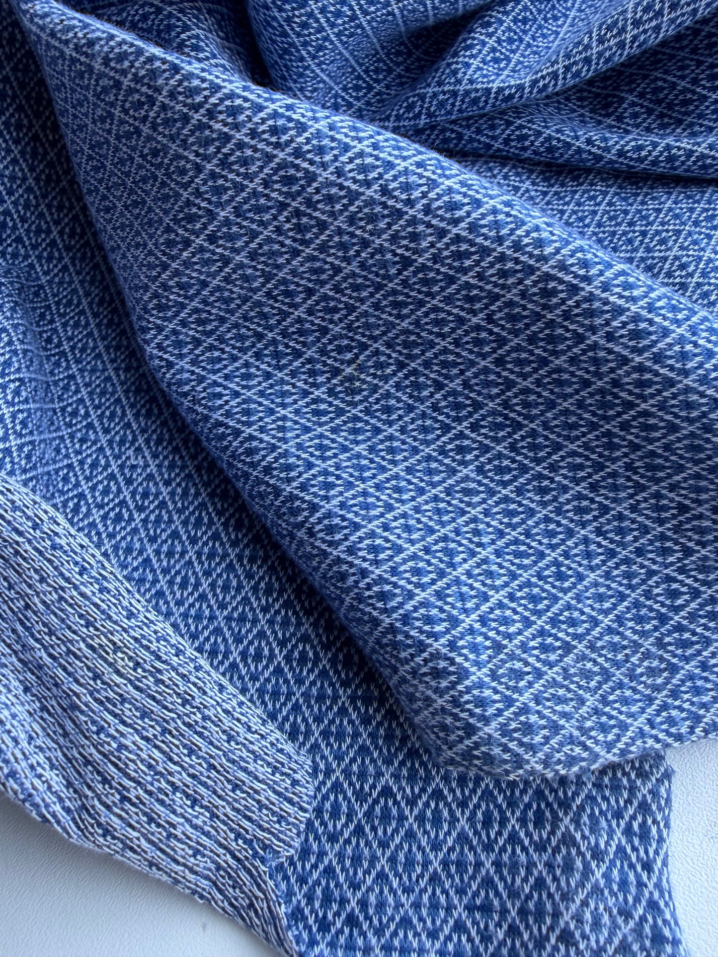 GERMAIN 017 jersey jacquard blue
