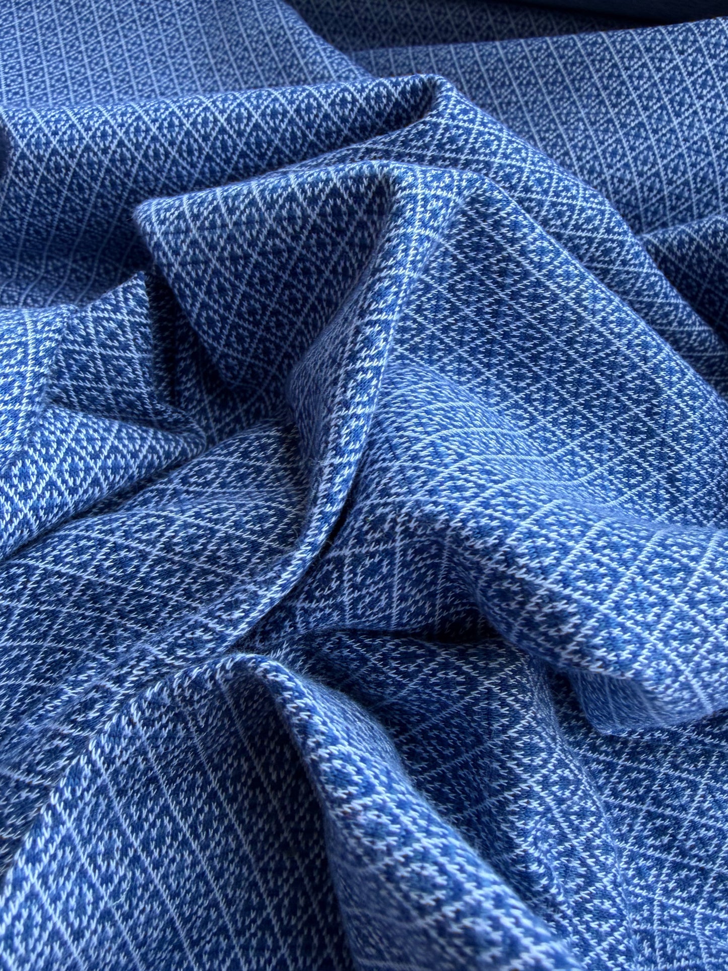 GERMAIN 017 jersey jacquard blue