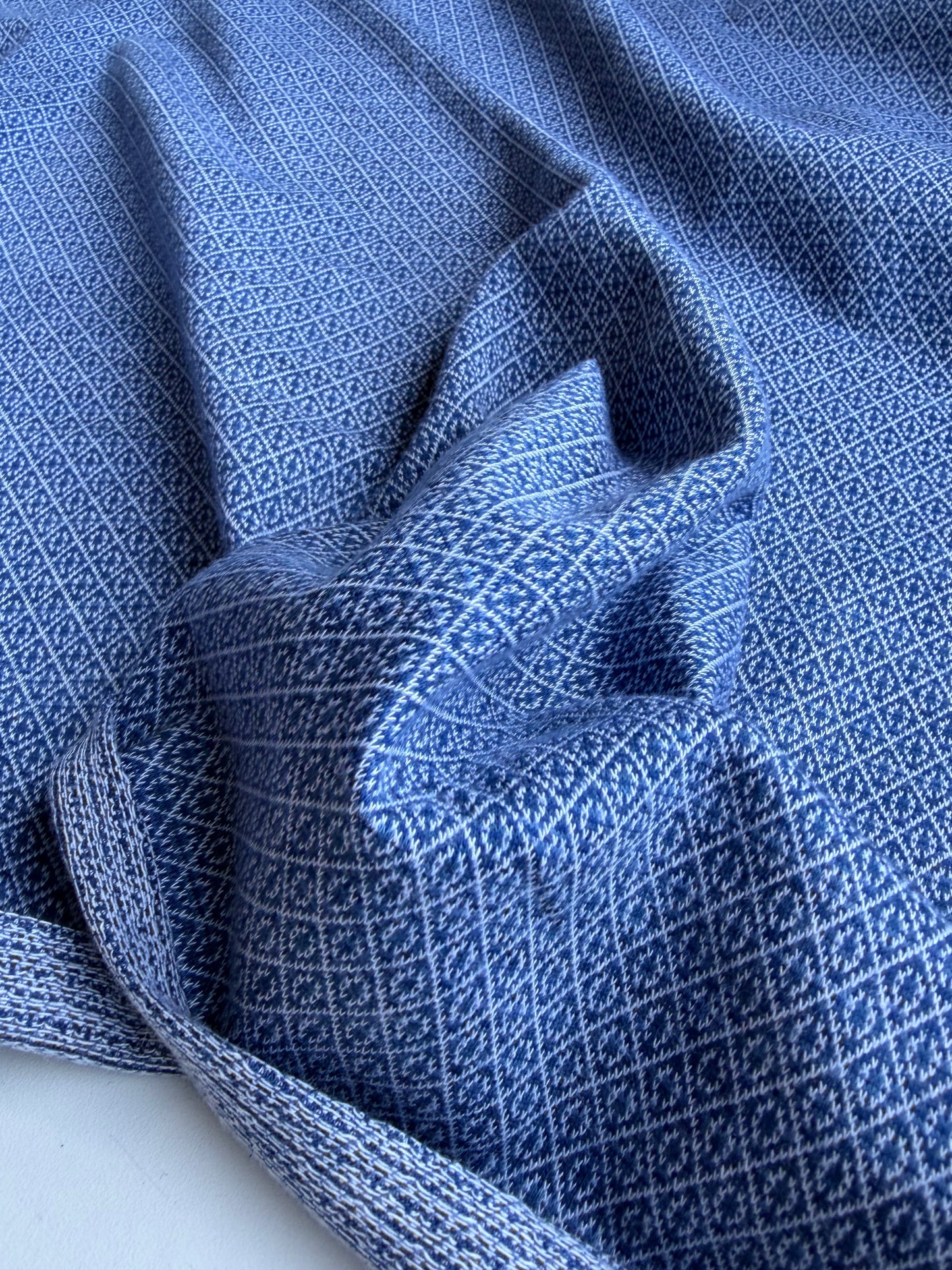 GERMAIN 017 jersey jacquard blue