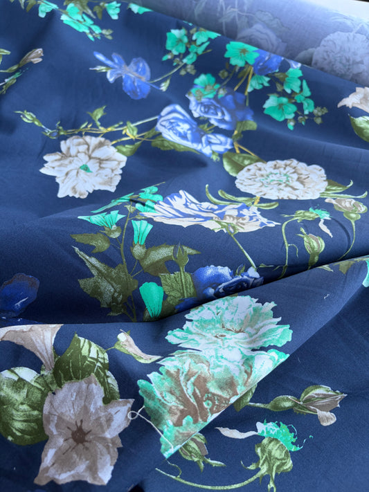 GERMAIN 019 cotton twill flowerprint