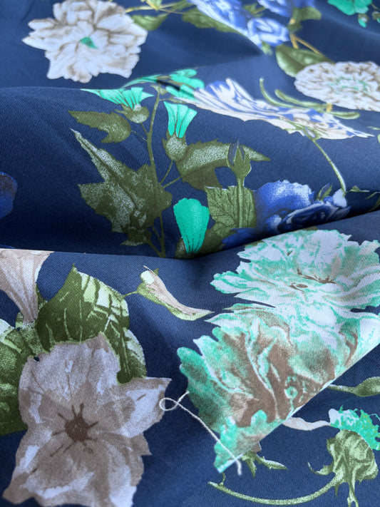 GERMAIN 019 cotton twill flowerprint