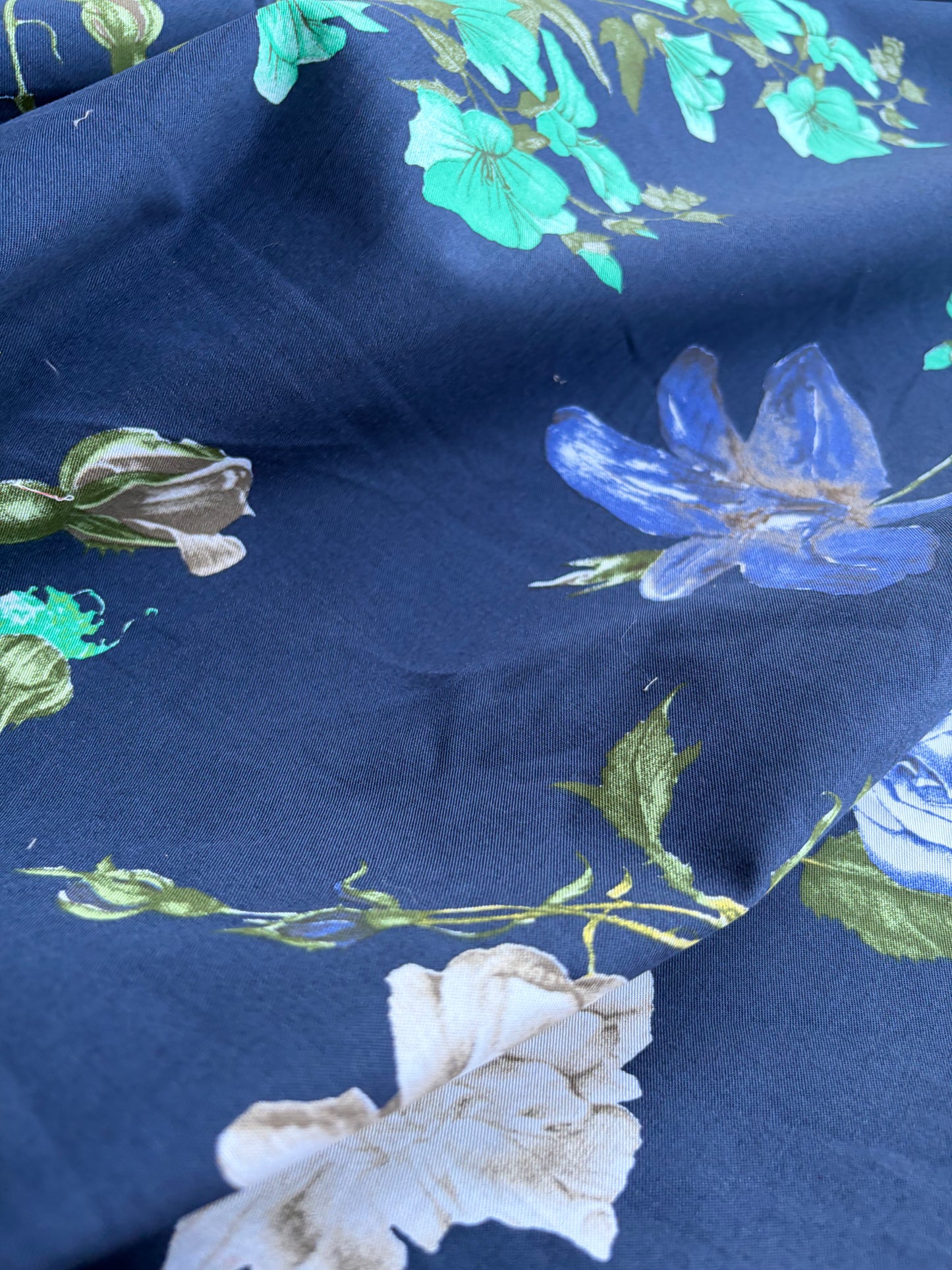 GERMAIN 019 cotton twill flowerprint