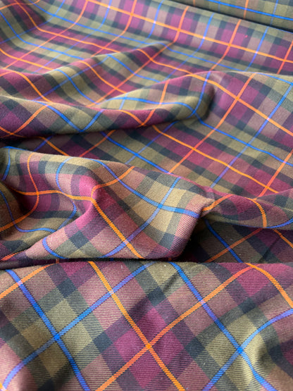 PC HARVEST SEASON 025 classical clan check stretch