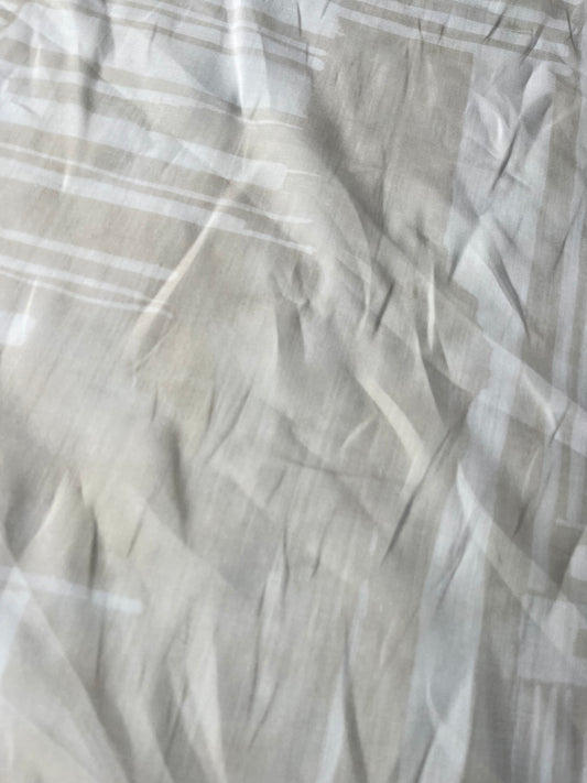 JUNO 009 voile cotton/ramie printed