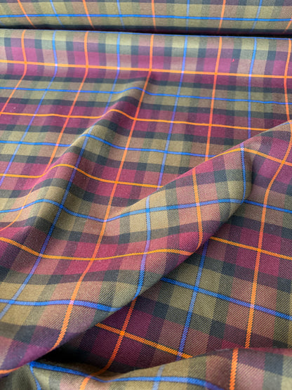 PC HARVEST SEASON 025 classical clan check stretch