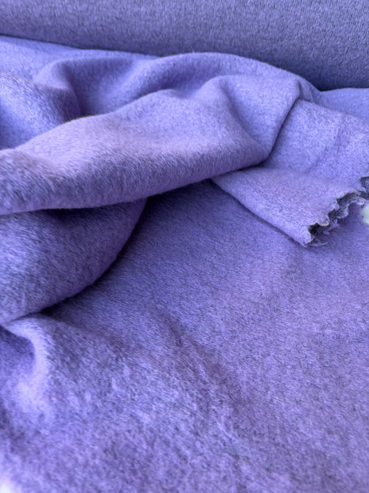 HARVEST SEASON 027 lilac boiled wool