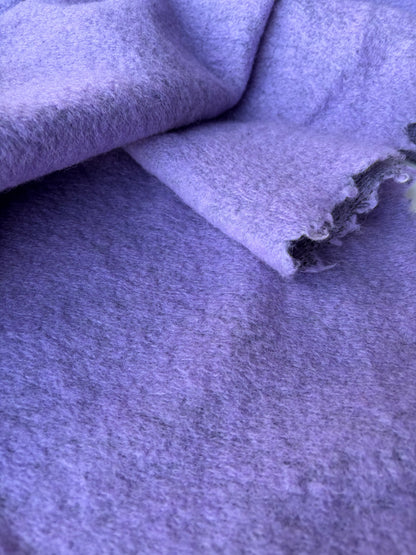 HARVEST SEASON 027 lilac boiled wool