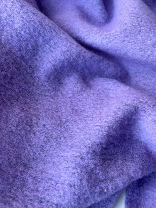 HARVEST SEASON 027 lilac boiled wool