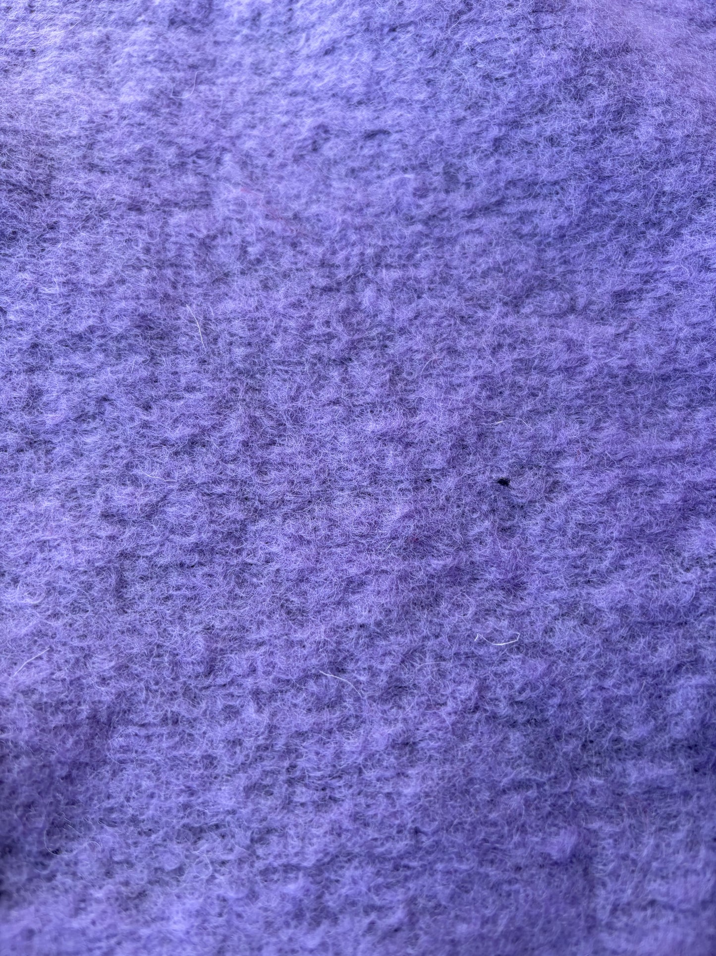 HARVEST SEASON 027 lilac boiled wool