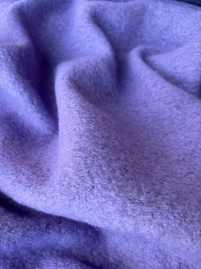HARVEST SEASON 027 lilac boiled wool