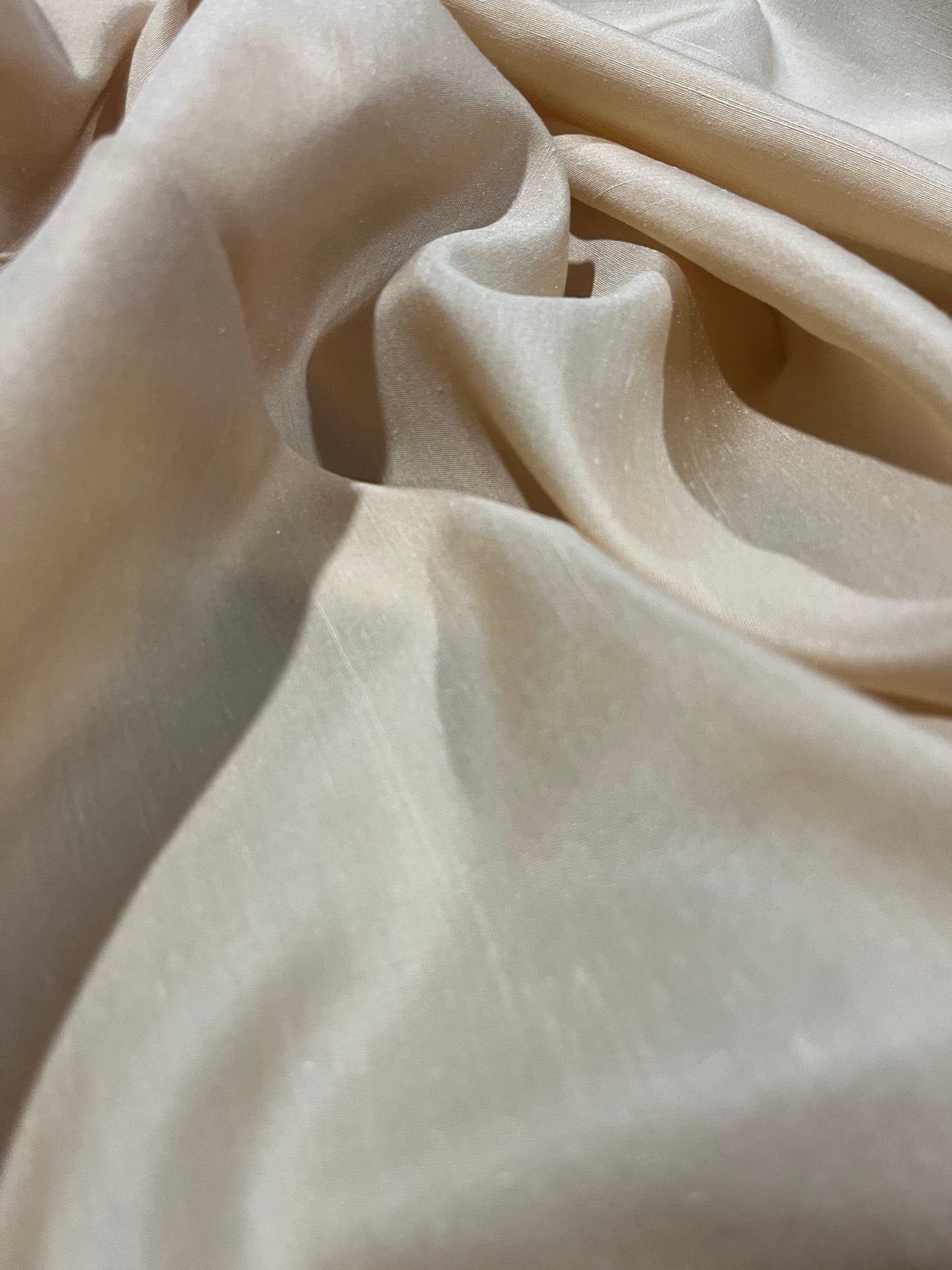 E02 shantung caramel blouse fabric