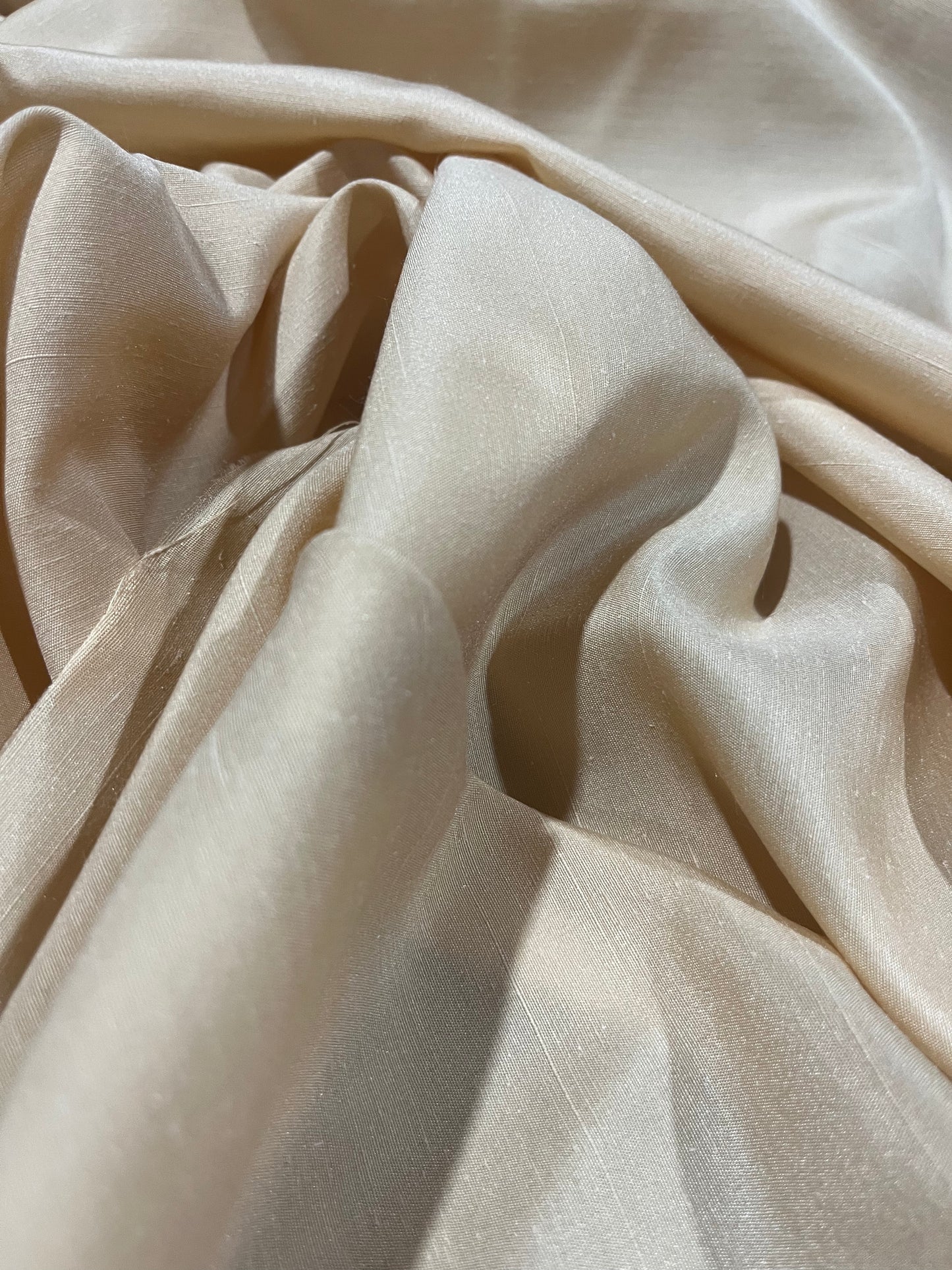 E02 shantung caramel blouse fabric